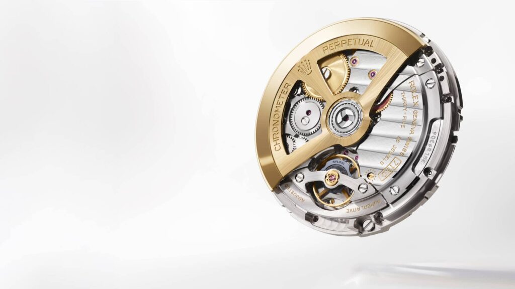 Movimento automatico Rolex calibro 7190 del Perpetual Padellone
