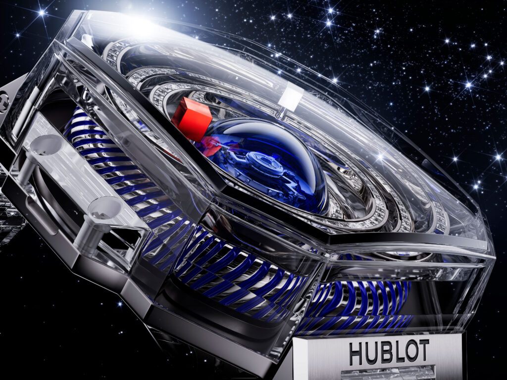 Hublot MP-14 Origin by Jeff Koons con architettura concentrica