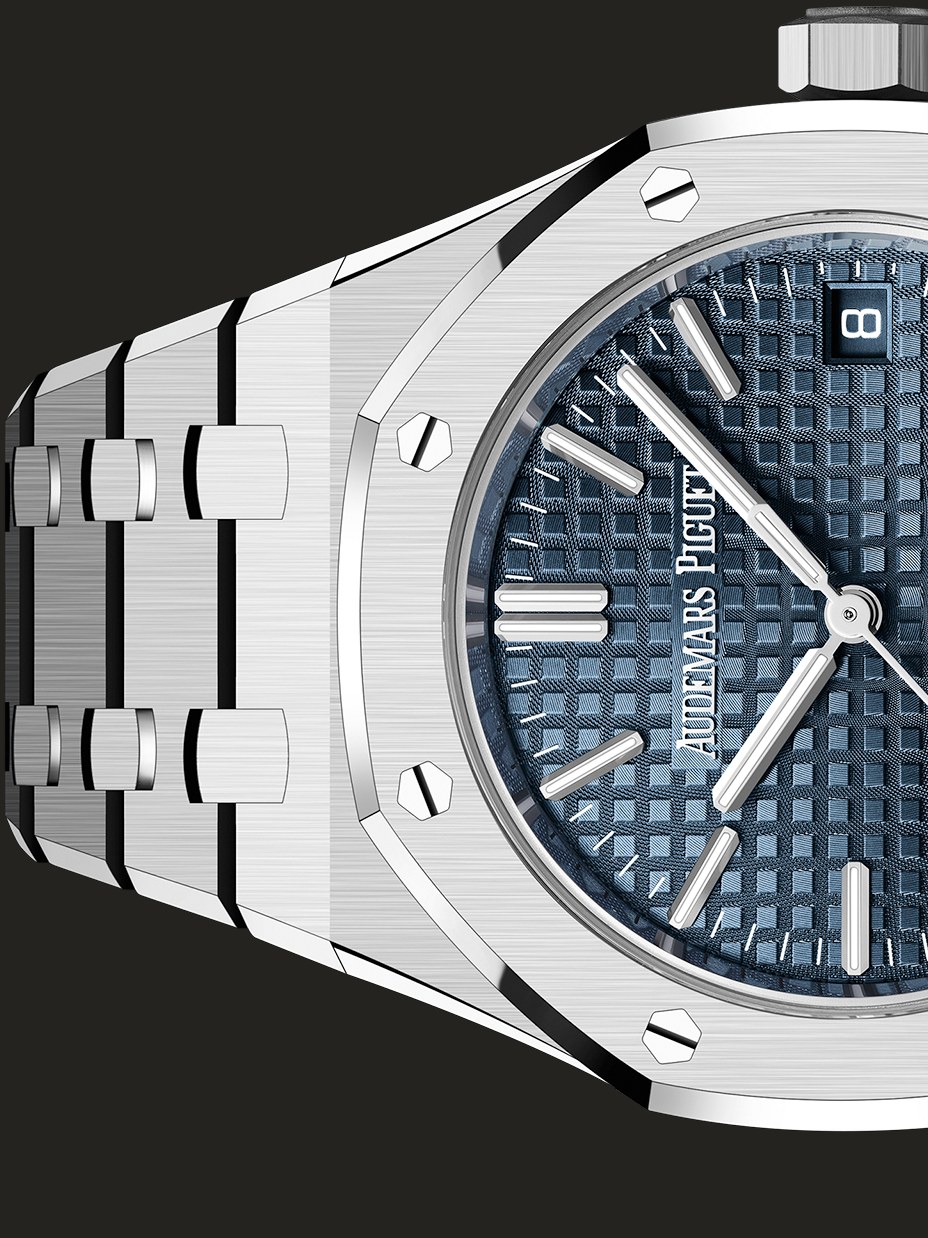 Quadrante Bleu Nuit, Nuage 50 del Royal Oak 15550ST.OO.1356ST.06