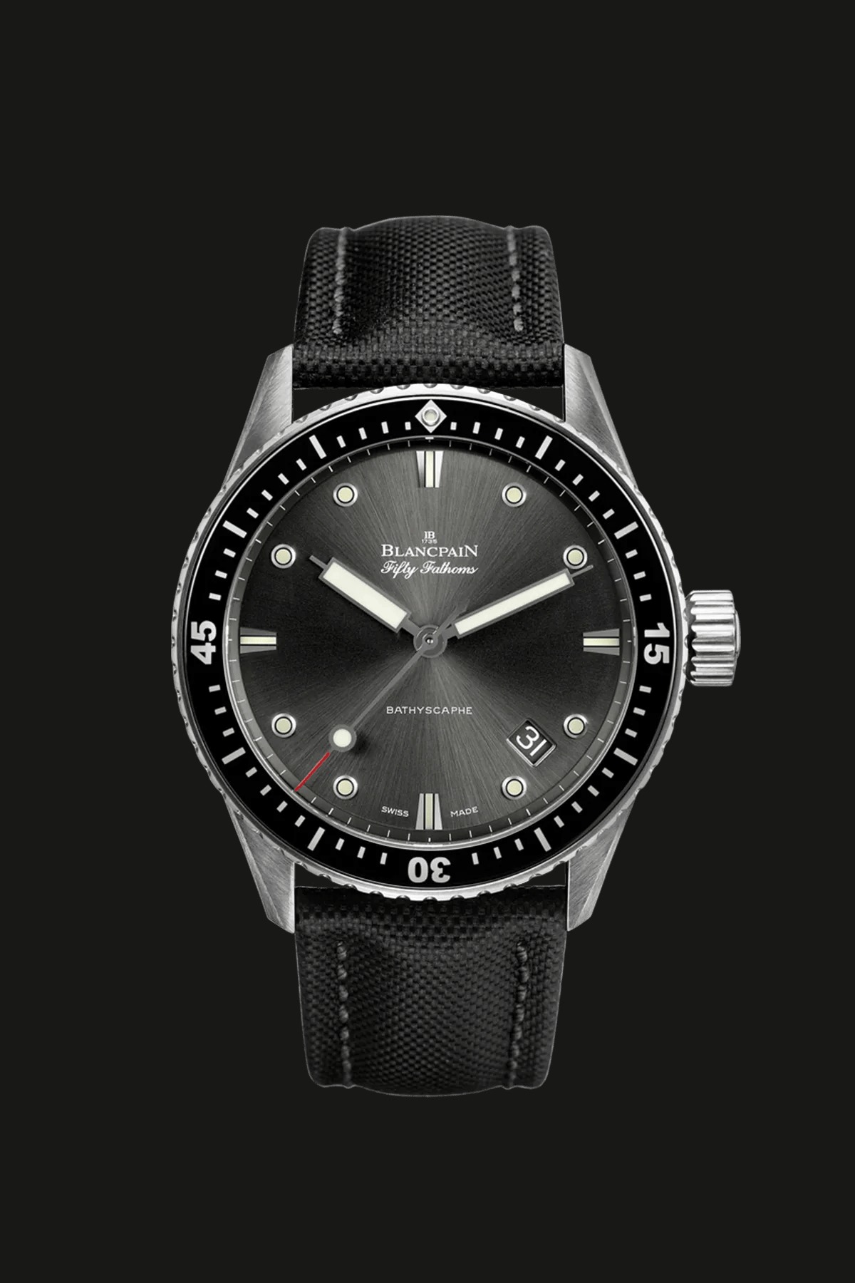 Blancpain 5000-1110-B52A, vista frontale