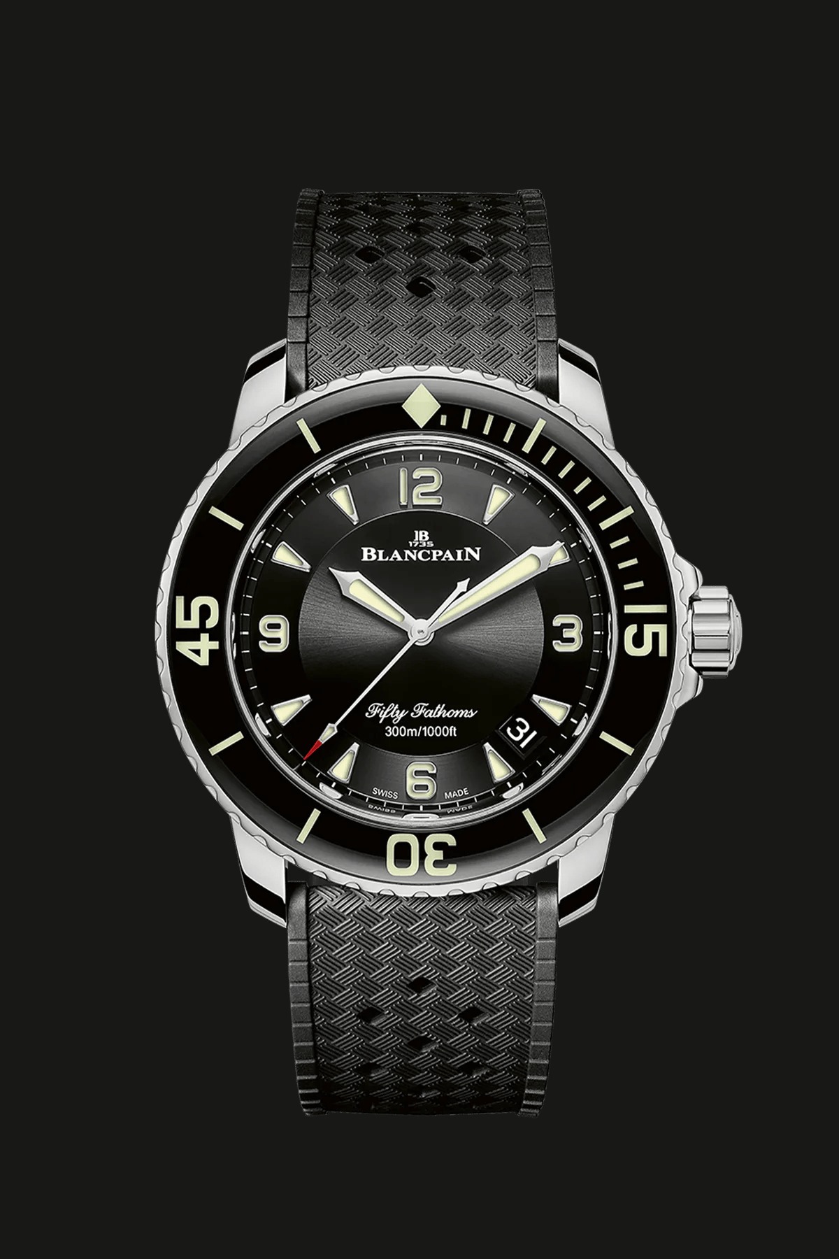 Blancpain 5015-1130-B64A, vista frontale