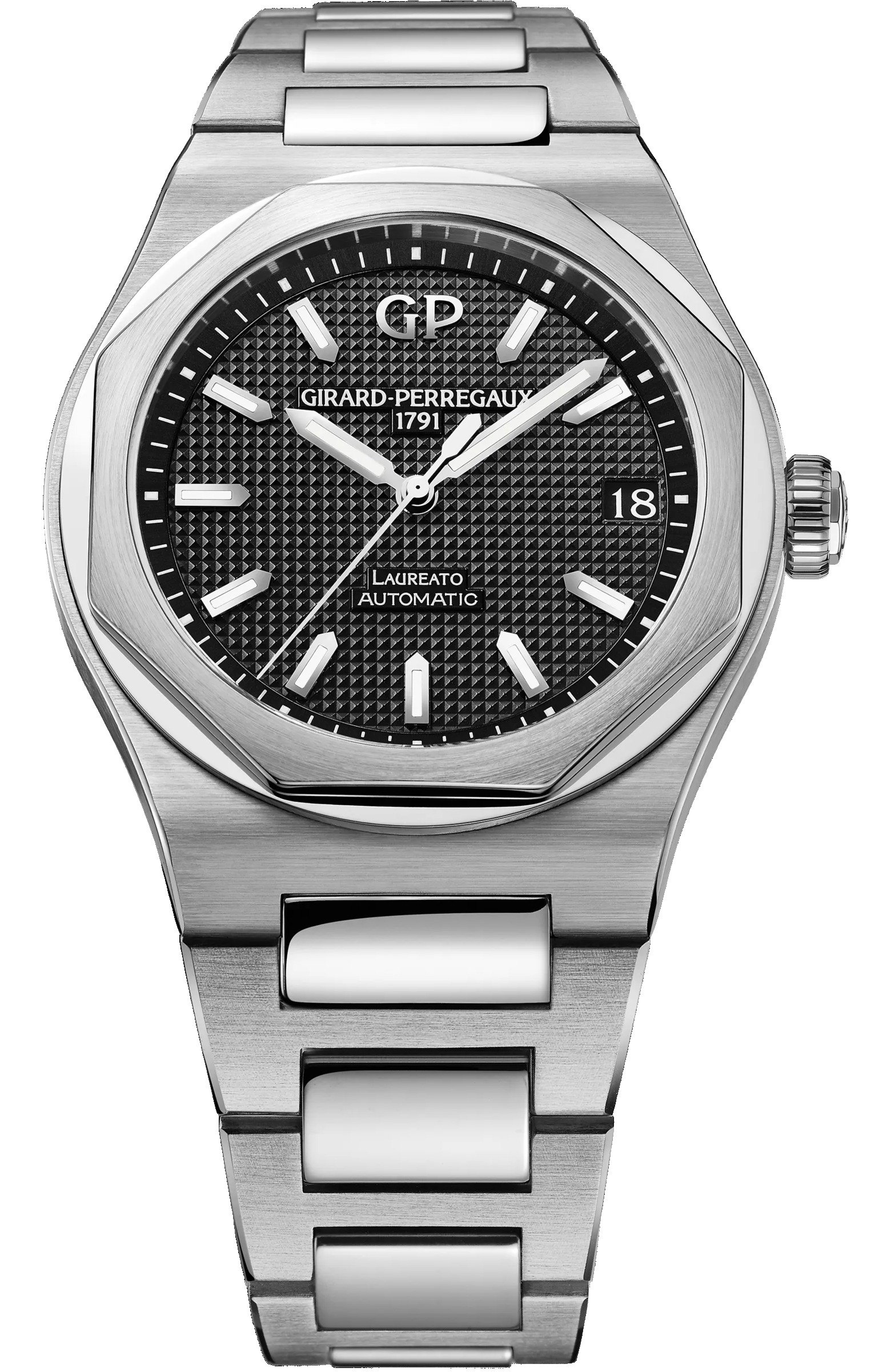 Girard-Perregaux Laureato 81010-11-634-11A, vista frontale