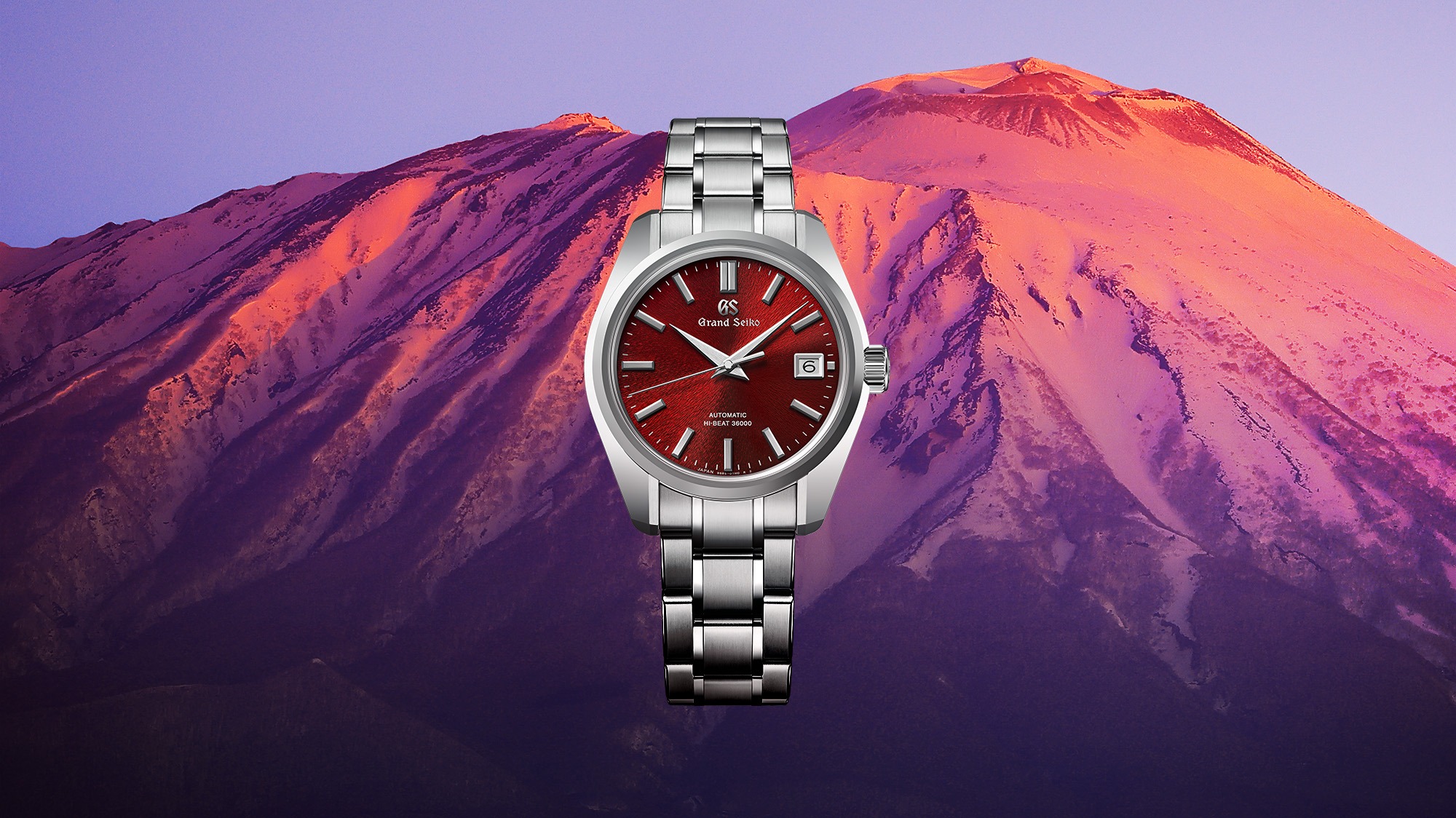 Grand Seiko SBGH345, vista frontale
