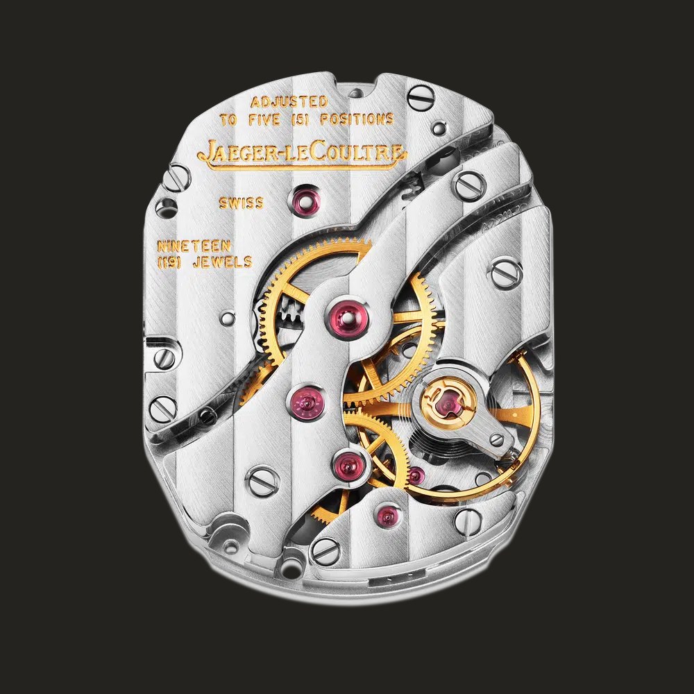 Vista del movimento del calibro Jaeger-LeCoultre 822.