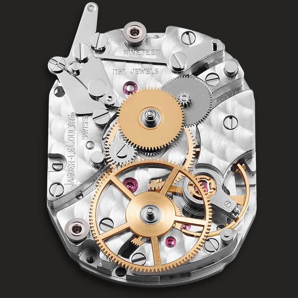 Vista del movimento del calibro Jaeger-LeCoultre 854.