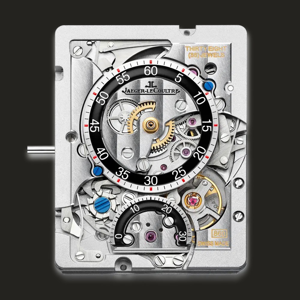 Vista del movimento del calibro Jaeger-LeCoultre 860.