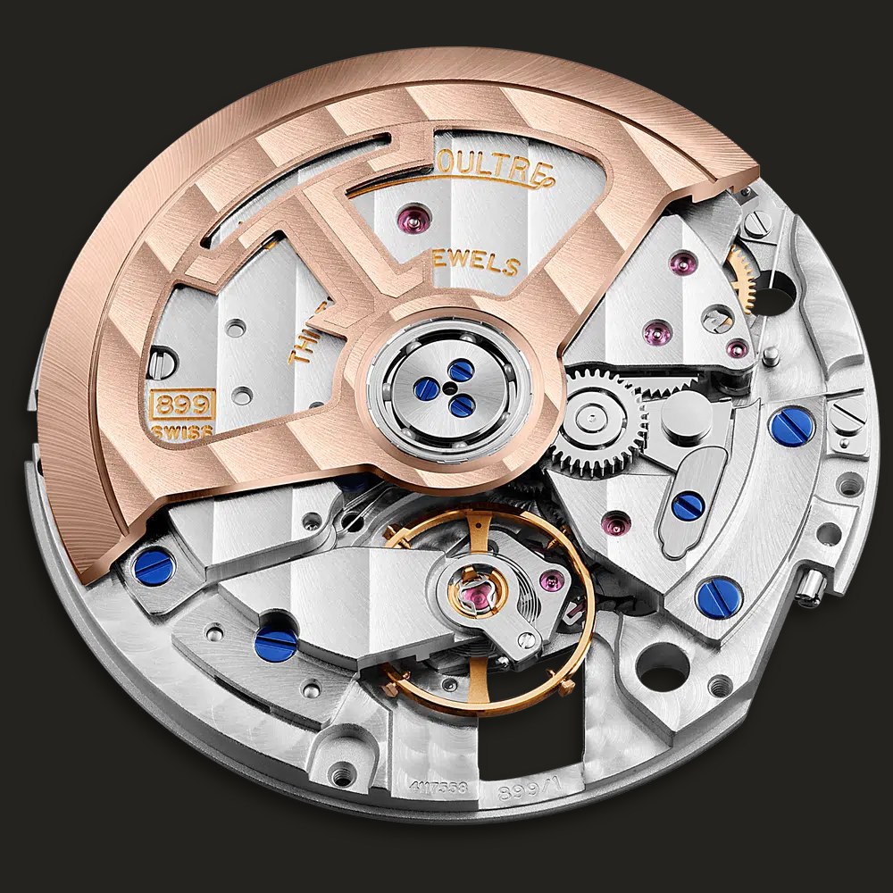 Vista del movimento del calibro Jaeger-LeCoultre 899.