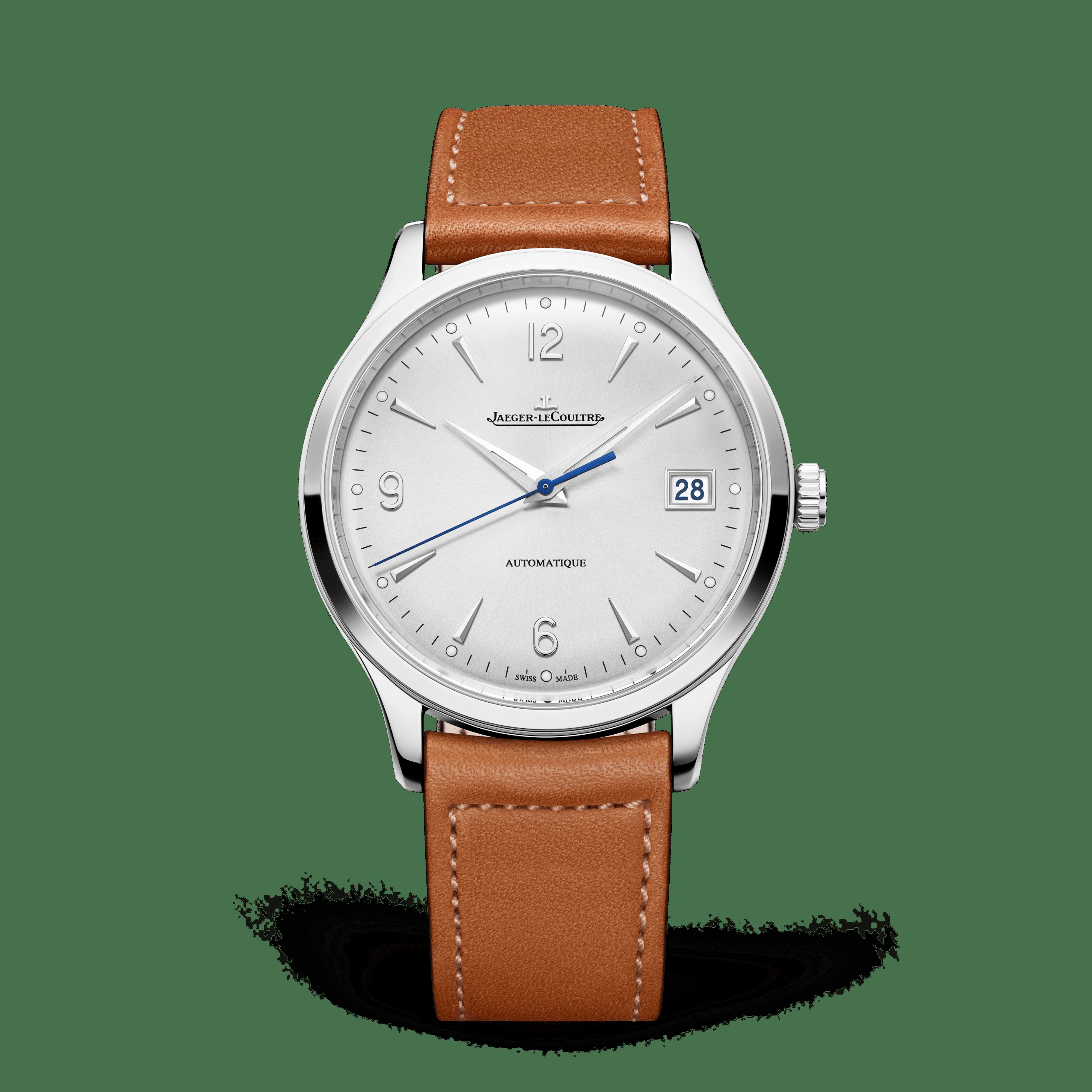 Jaeger-LeCoultre Master Control Date Q4018421 in acciaio, vista posteriore
