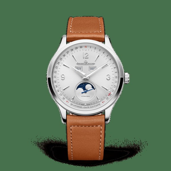 Jaeger-LeCoultre Master Control Calendar Q4148421 in acciaio, vista posteriore