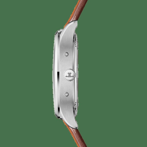 Jaeger-LeCoultre Master Control Calendar Q4148421 in acciaio, vista laterale