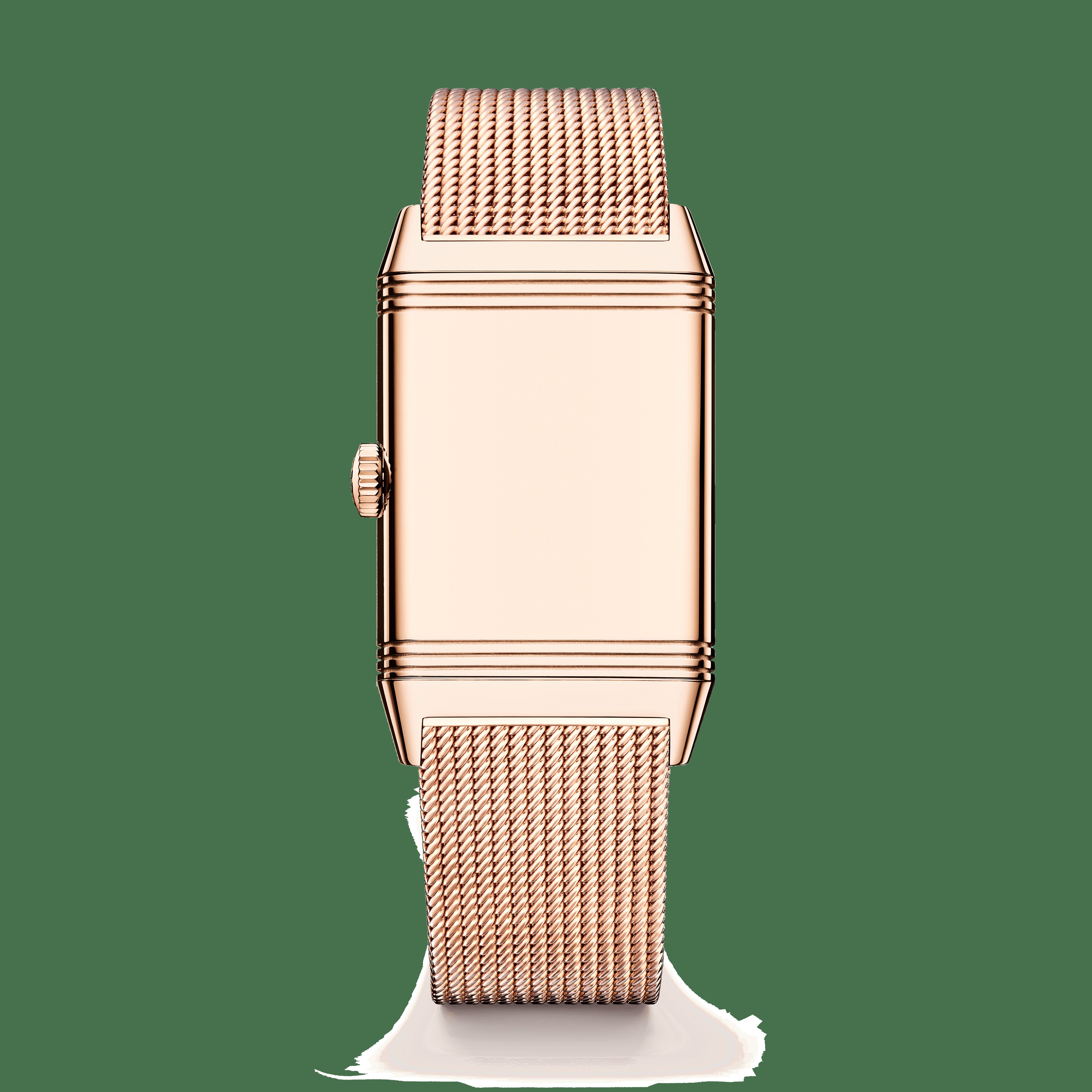 Jaeger-LeCoultre Reverso Tribute Monoface Small Seconds Q713216J in oro rosa, vista posteriore