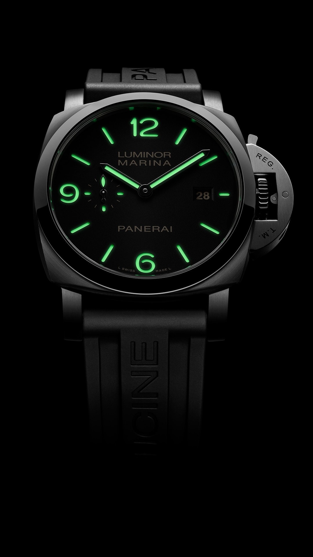 Panerai Luminor Marina PAM03312, vista frontale