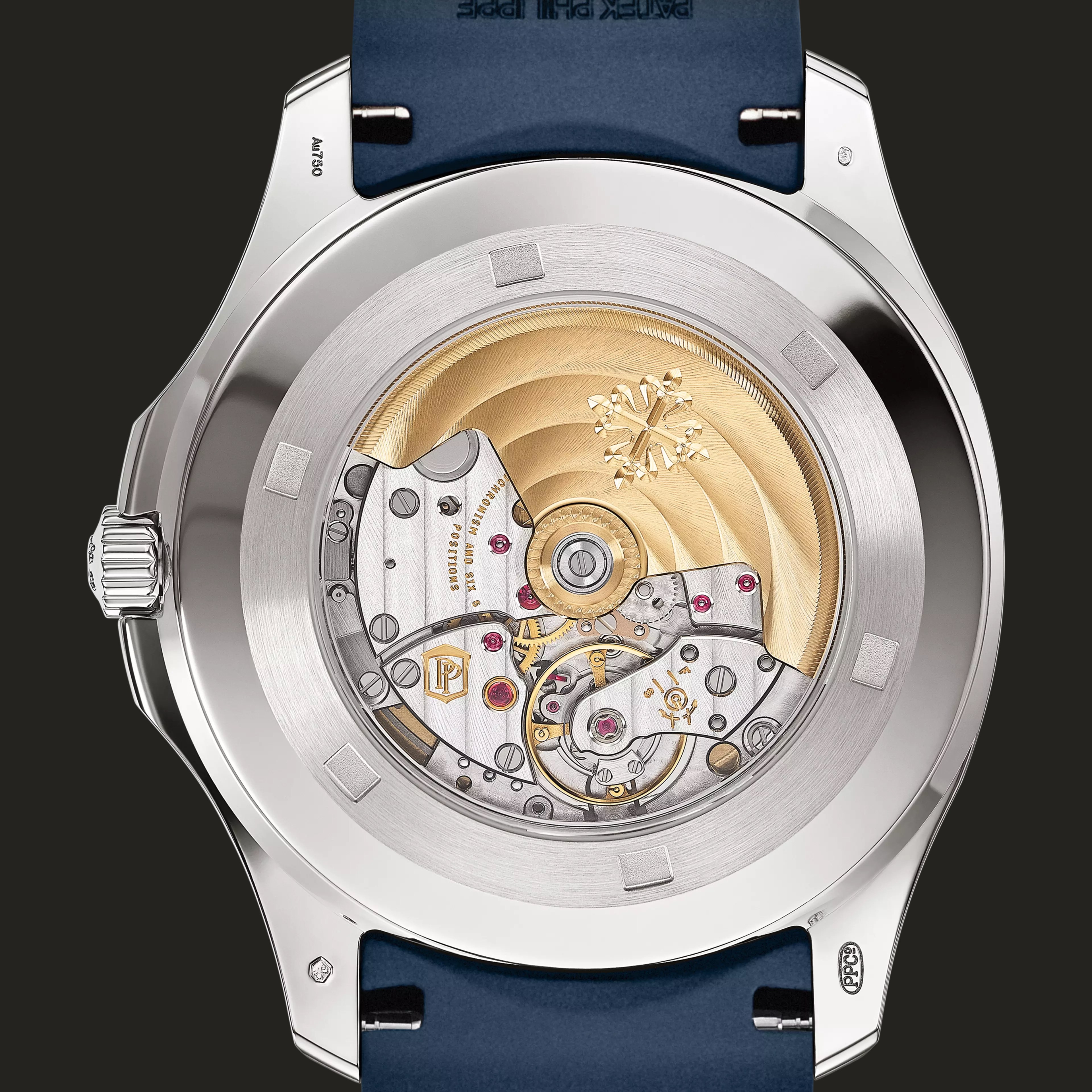 Patek Philippe 5168G-001: fondello.