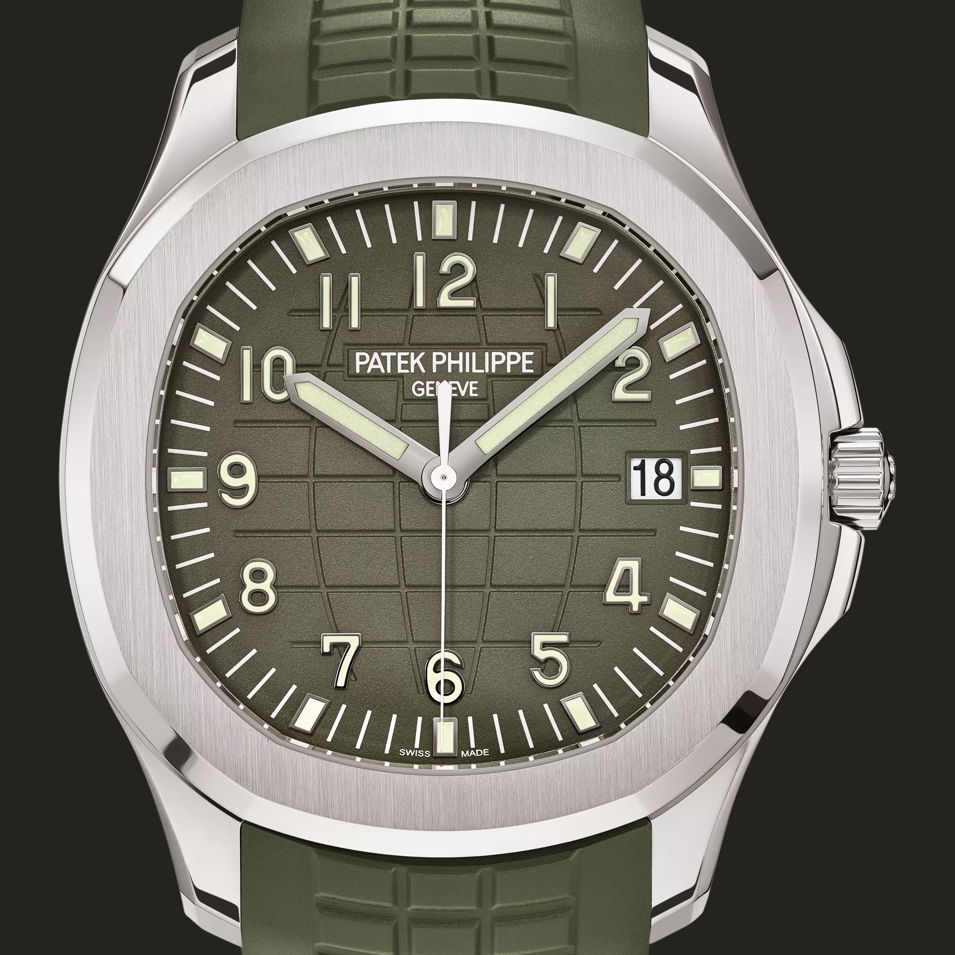Patek Philippe 5168G-010: vista frontale.