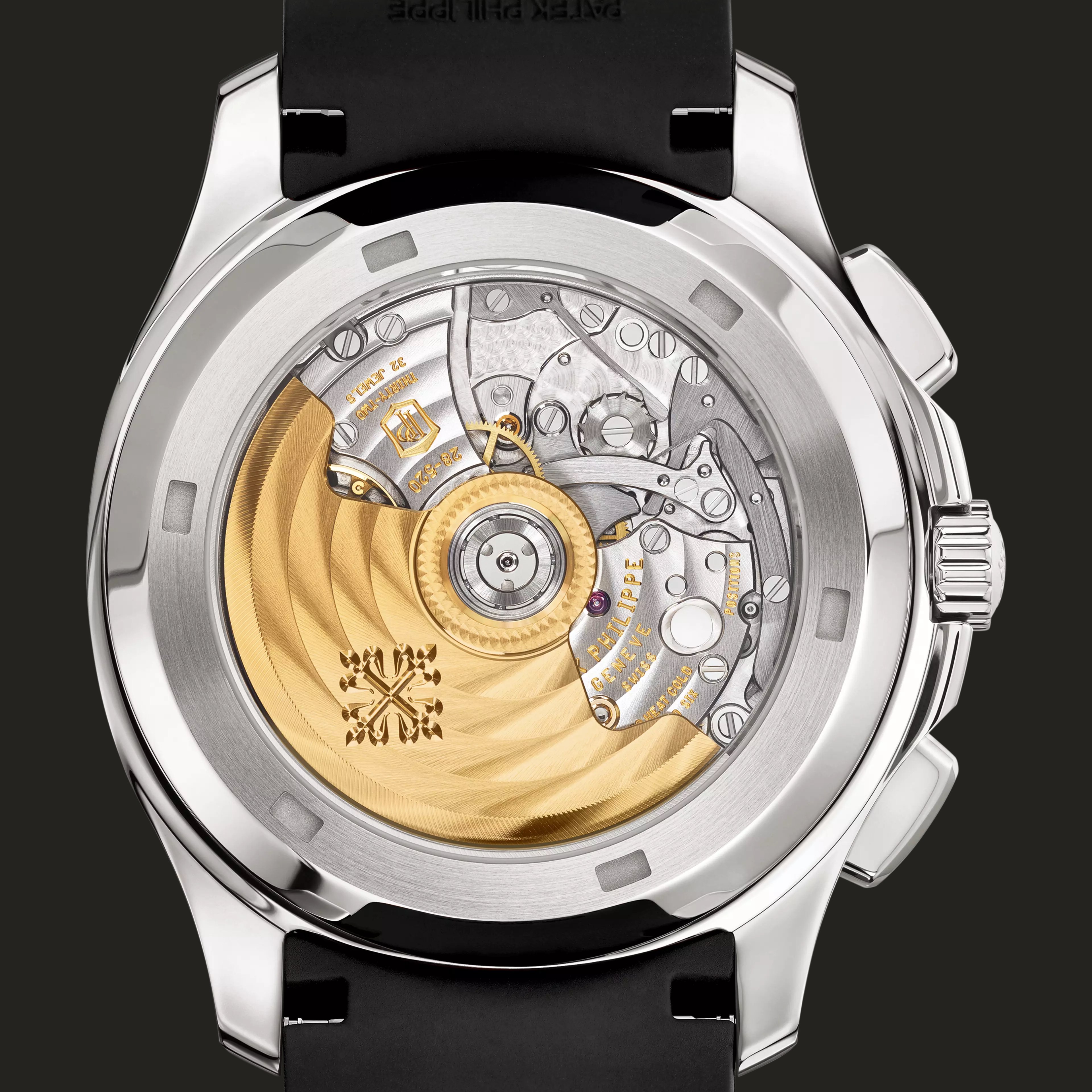 Patek Philippe 5968A-001: fondello.