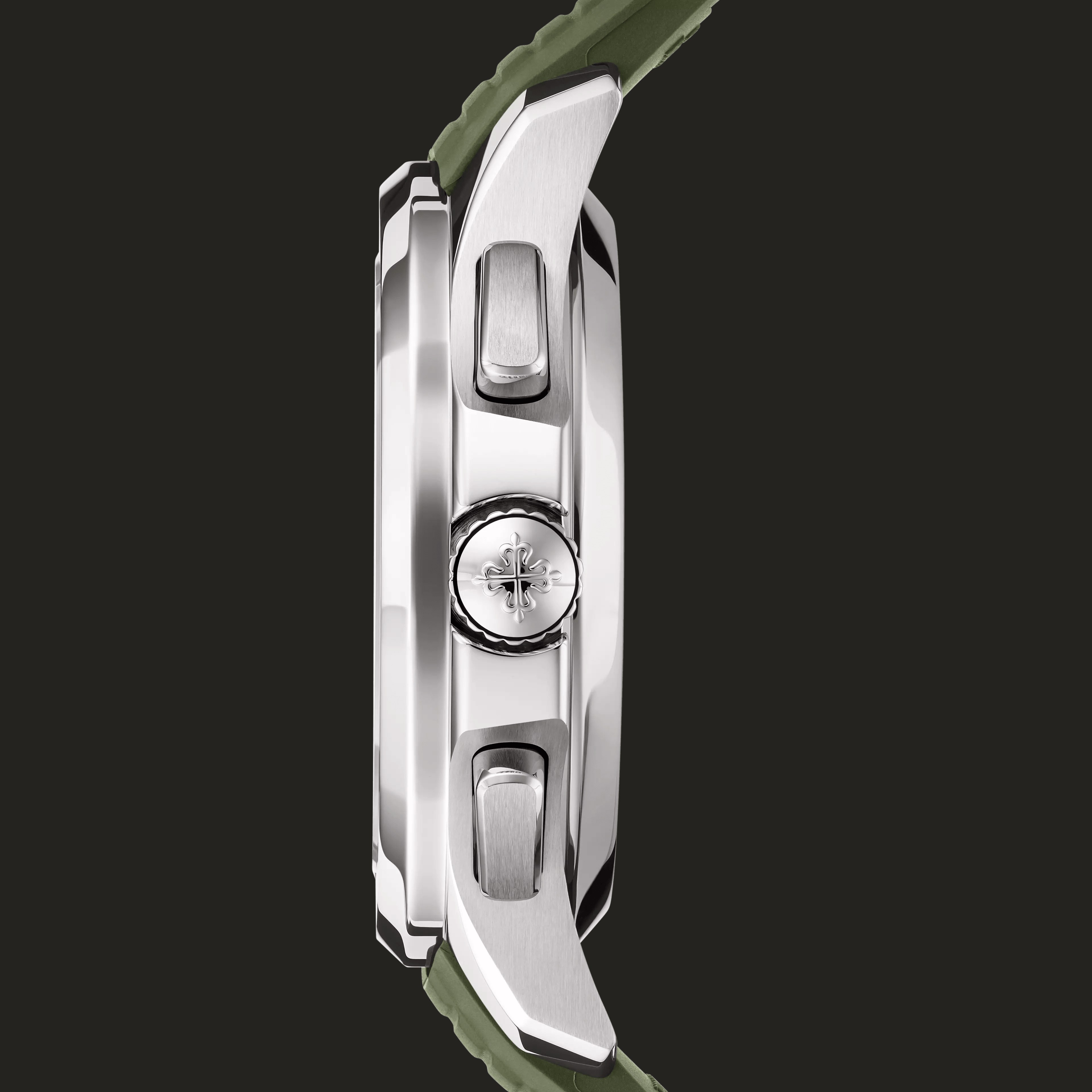 Patek Philippe 5968G-010: profilo laterale.