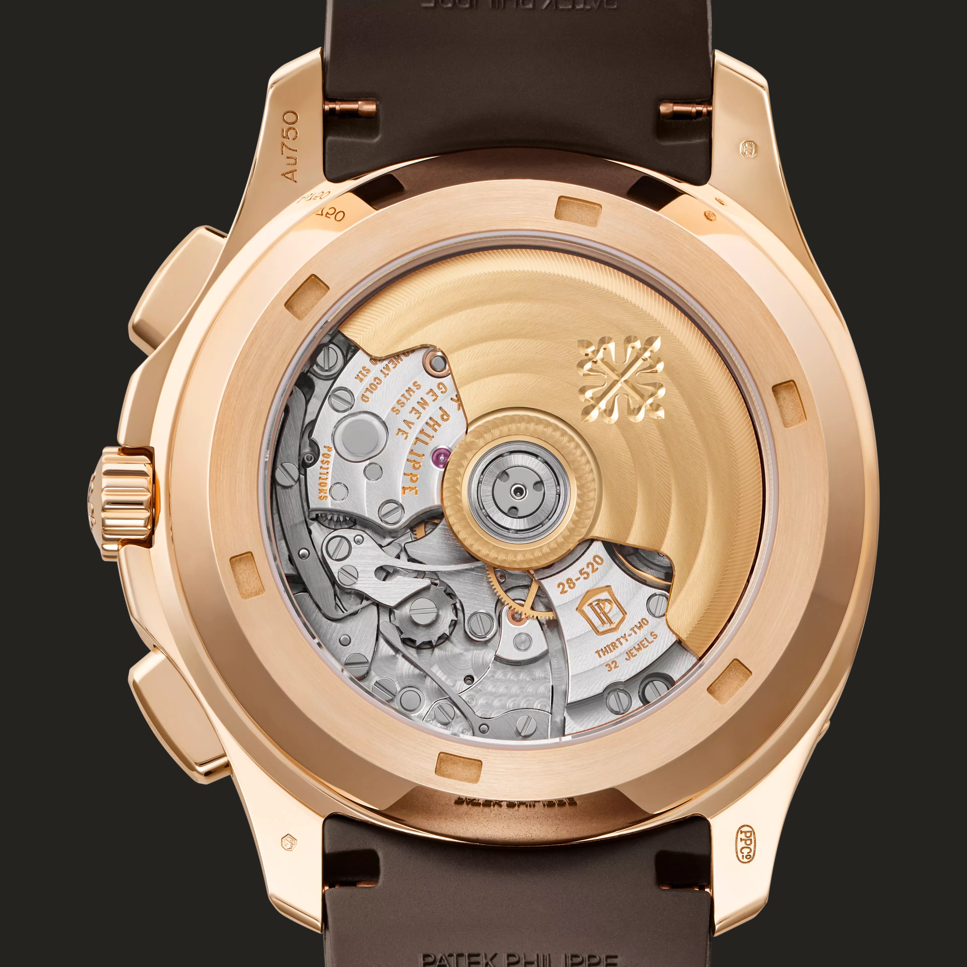 Patek Philippe 5968R-001: fondello.