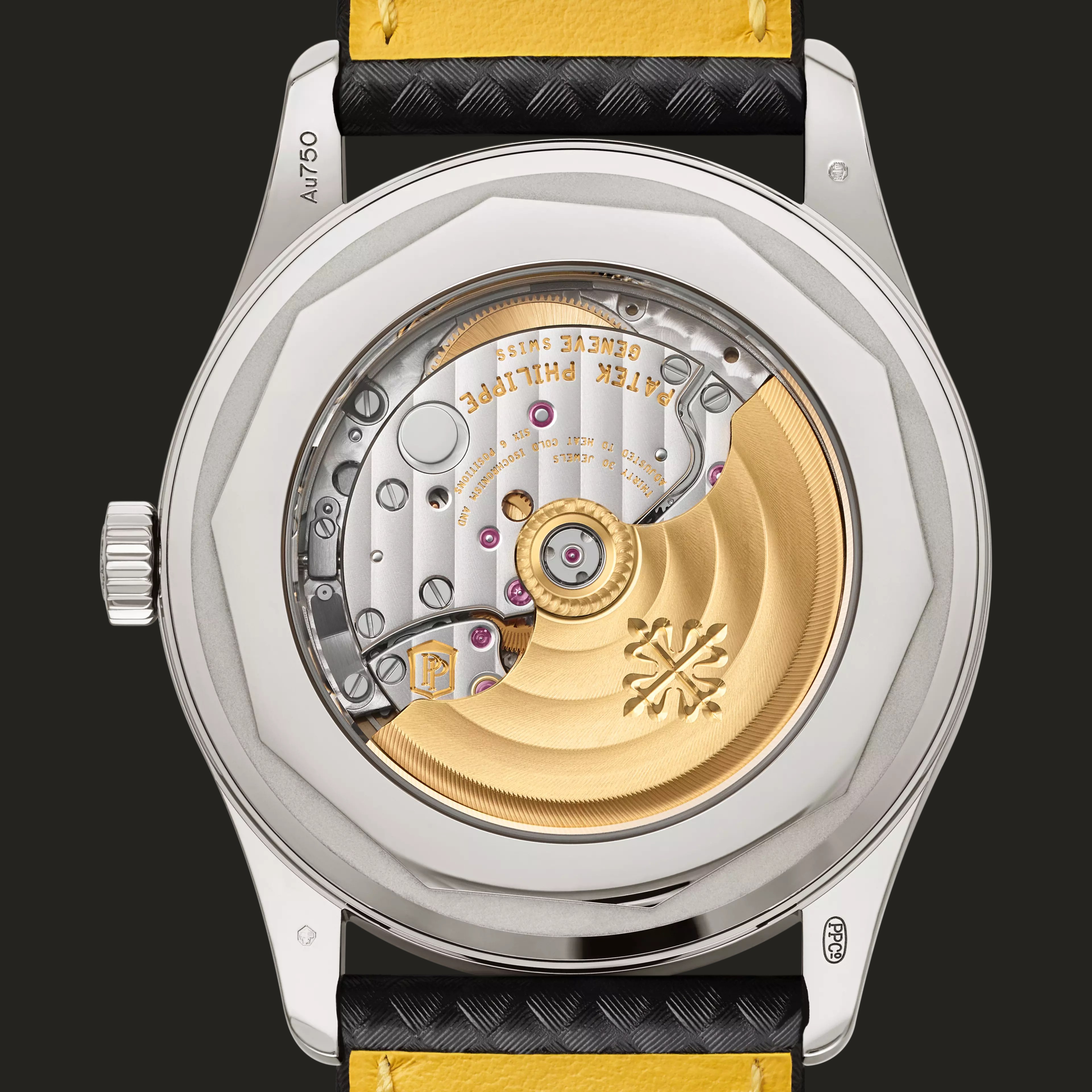 Patek Philippe 6007G-001: fondello.
