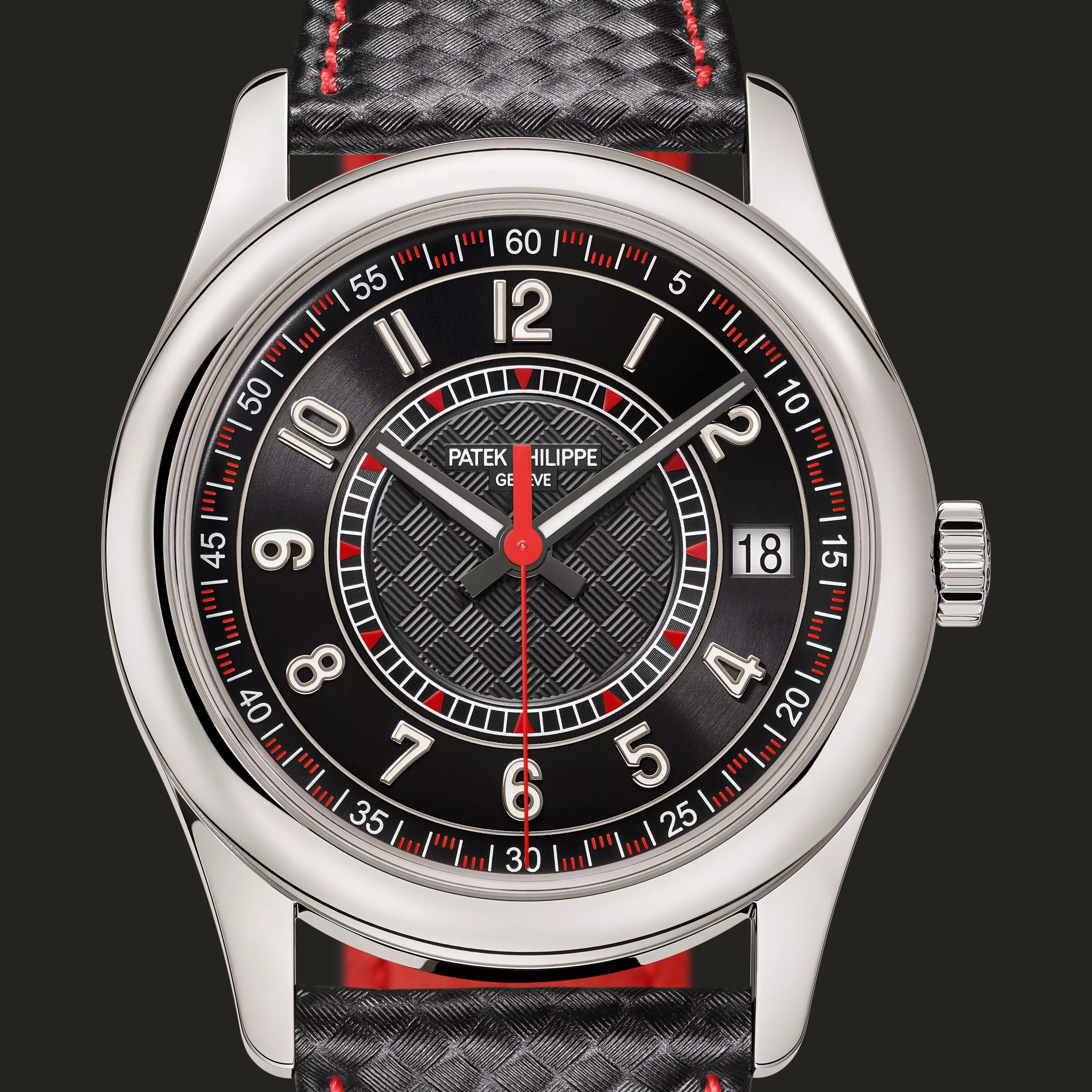 Patek Philippe 6007G-010: vista frontale.