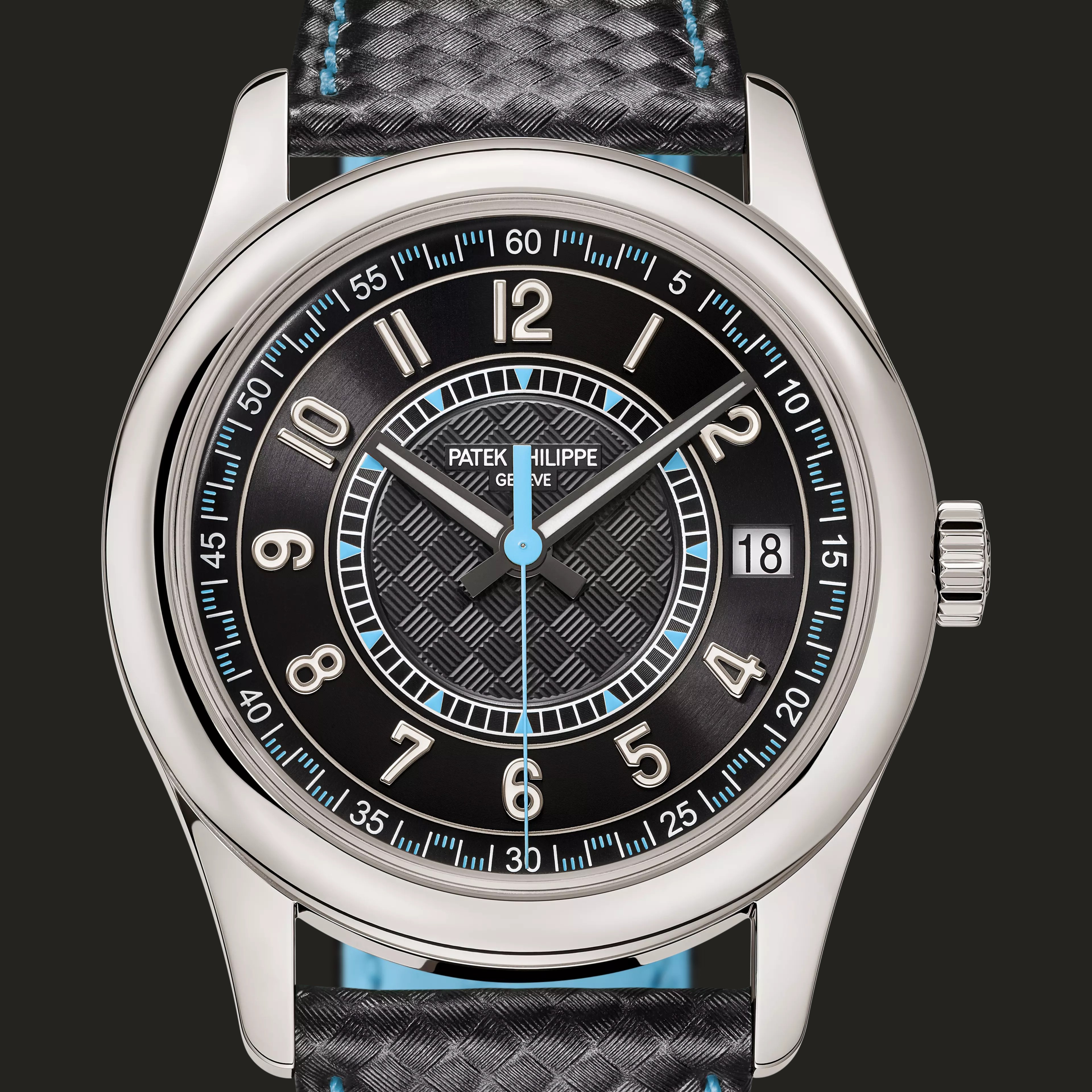 Patek Philippe 6007G-011: vista frontale.