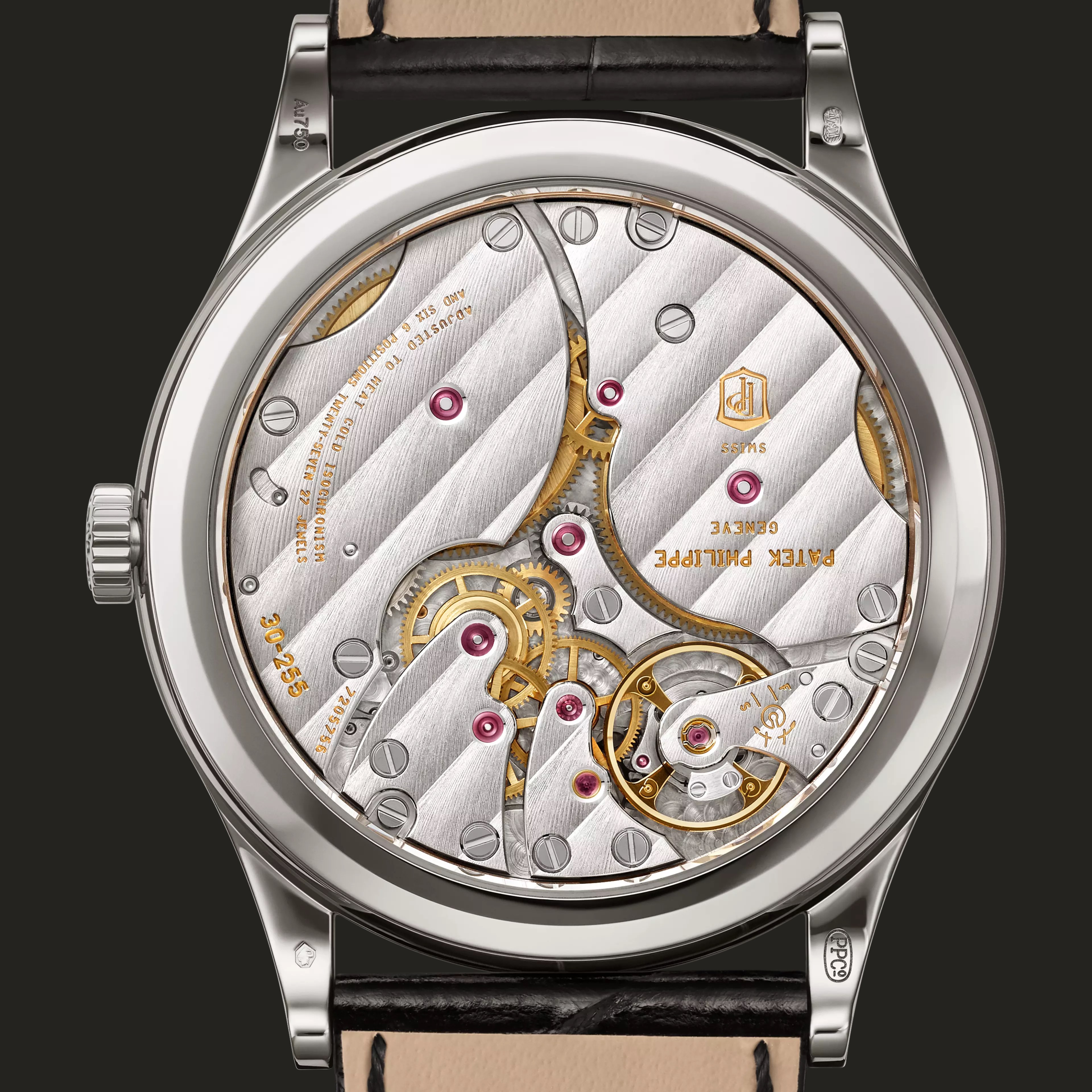 Patek Philippe 6119G-001: fondello.
