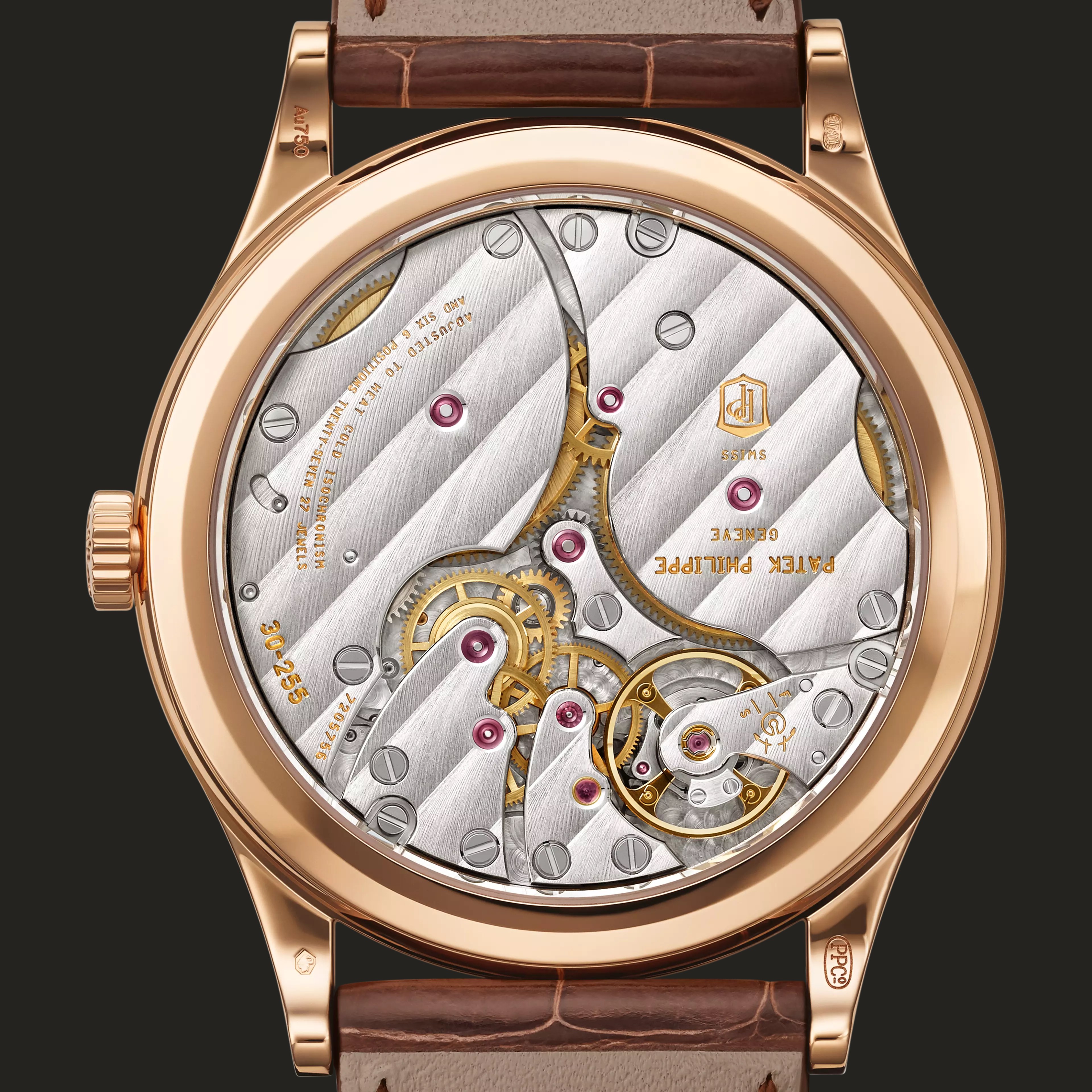 Patek Philippe 6119R-001: fondello.