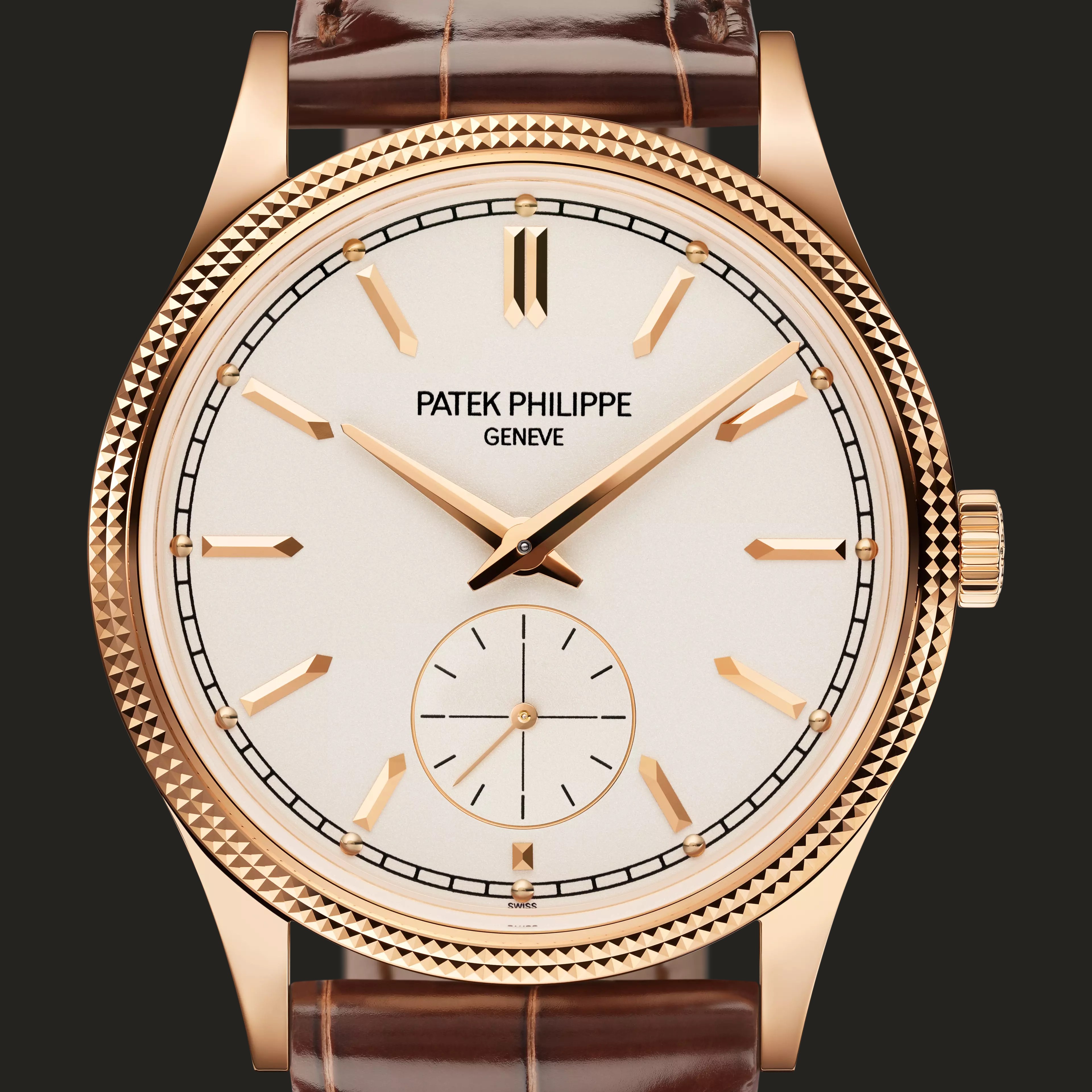 Patek Philippe 6119R-001: vista frontale.