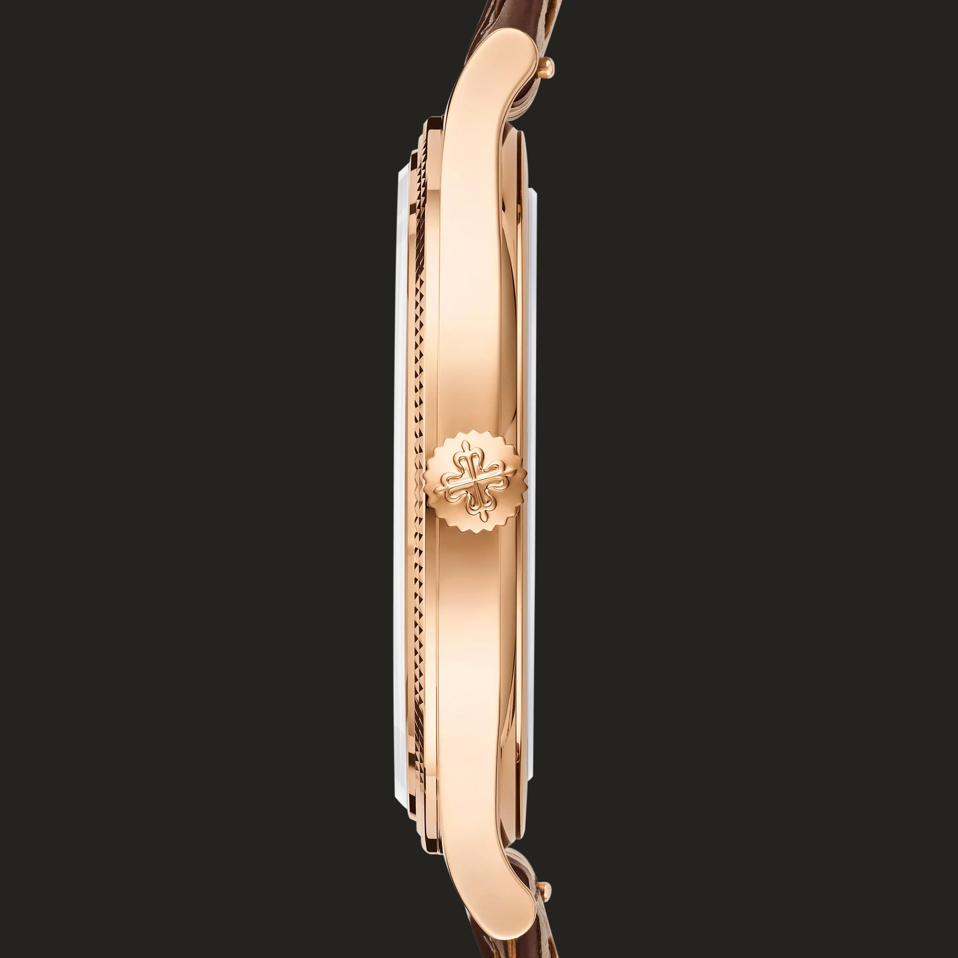 Patek Philippe 6119R-001: profilo laterale.
