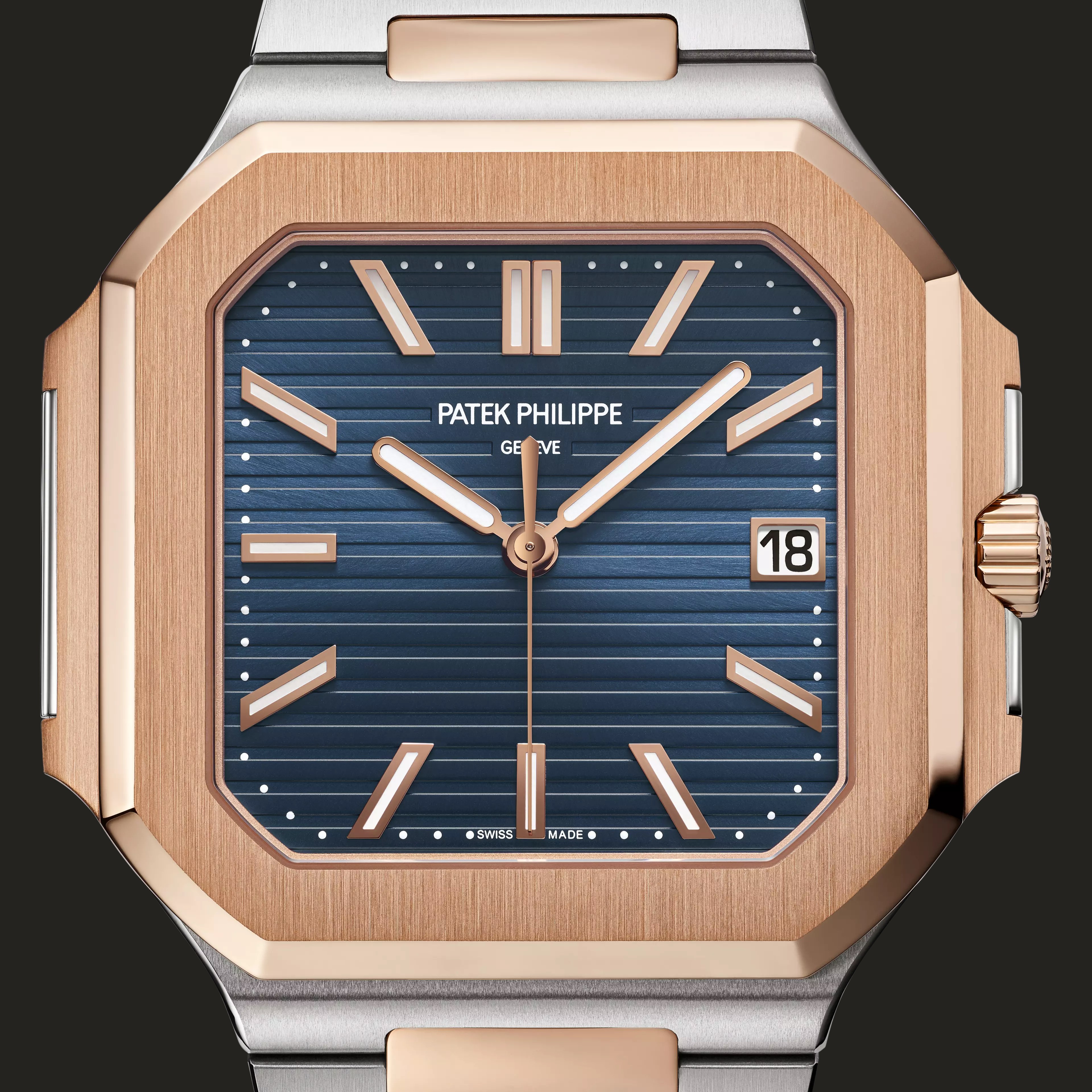 Patek Philippe 5821/1ar-001: vista frontale.