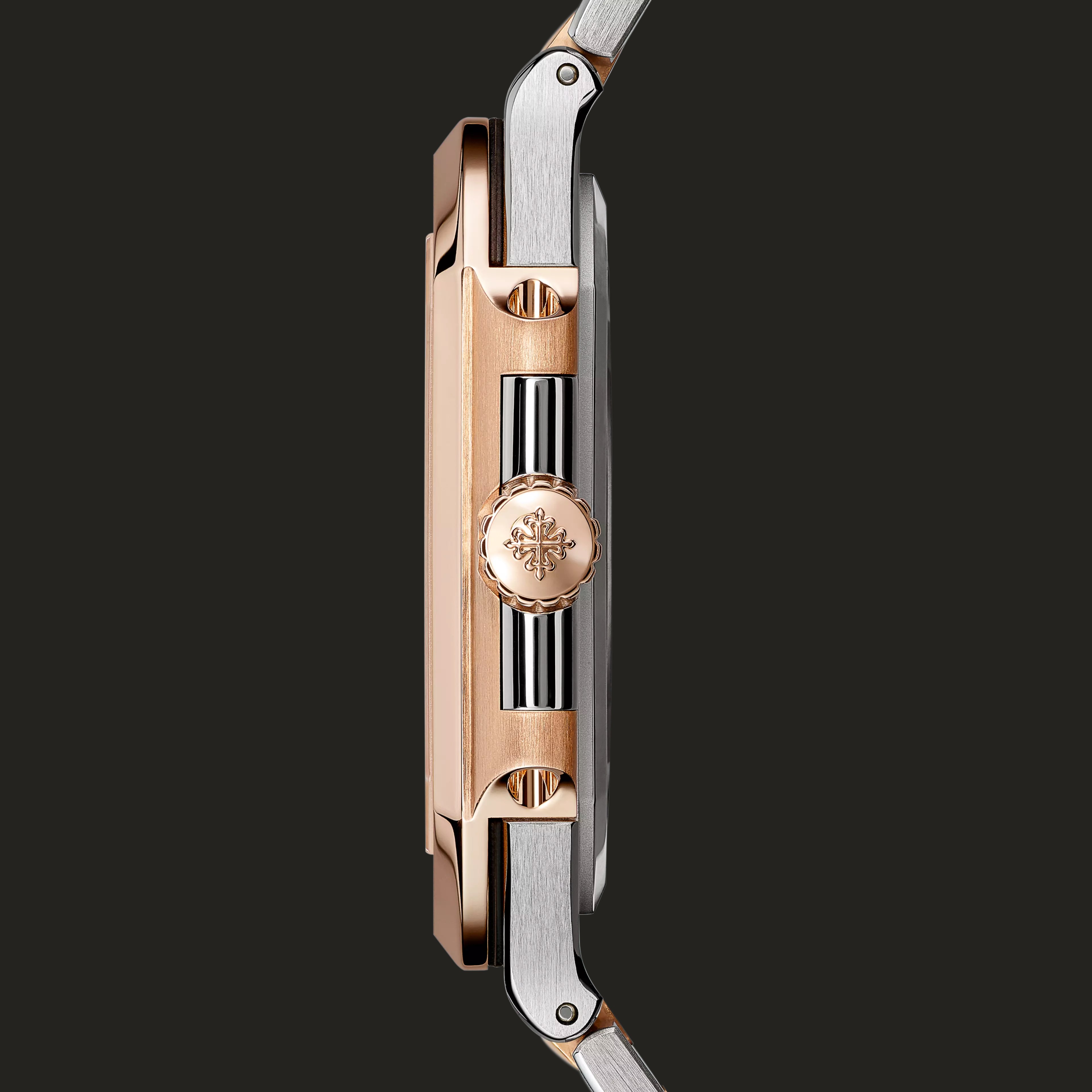 Patek Philippe 5821/1ar-001: profilo laterale.