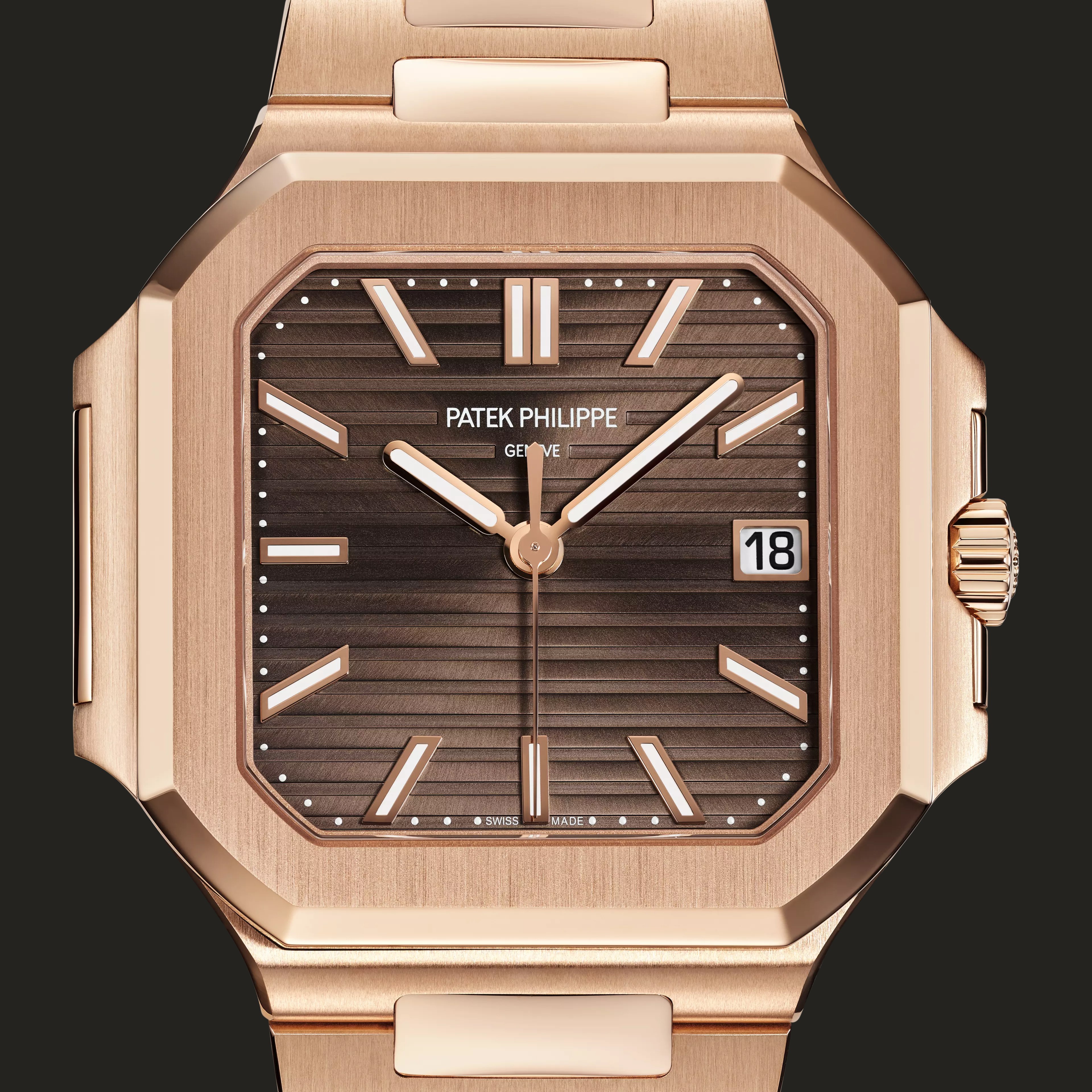 Patek Philippe 7128/1R-001: vista frontale.