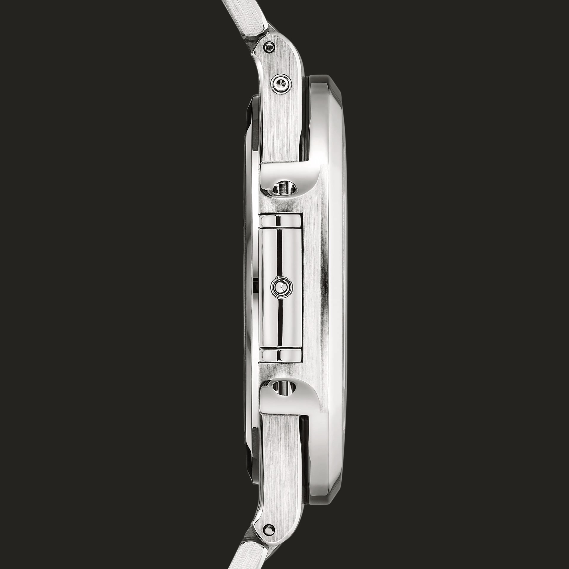 Profilo opposto alla corona del Patek Philippe Nautilus 5740/1G-001
