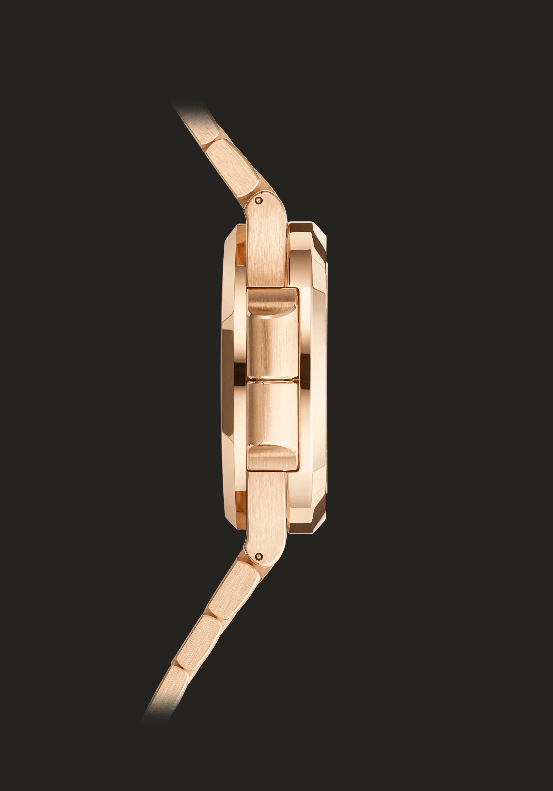 Profilo con correttori Travel Time del Patek Philippe Nautilus 5990/1R-001