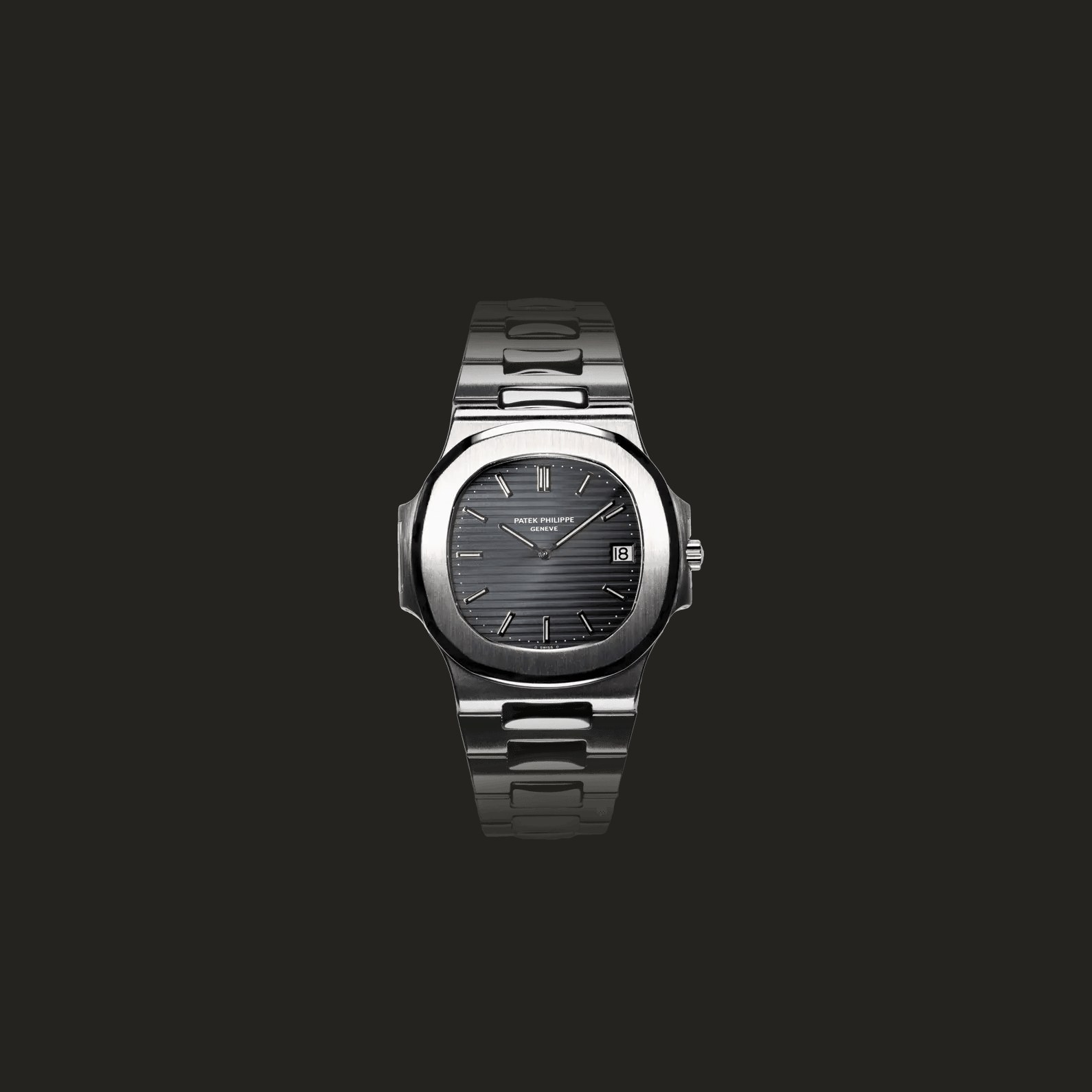 Patek Philippe 3700/1A: vista frontale.