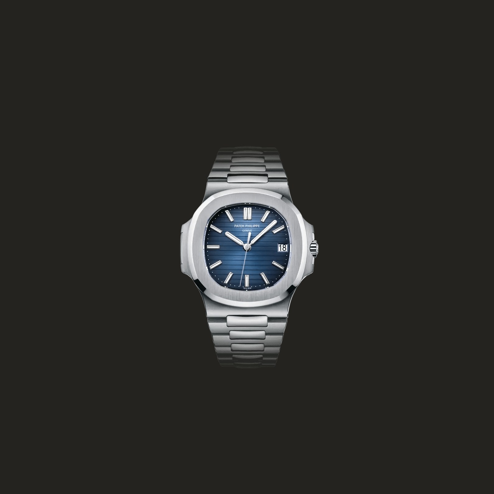 Patek Philippe 5711/1A-001: vista frontale.