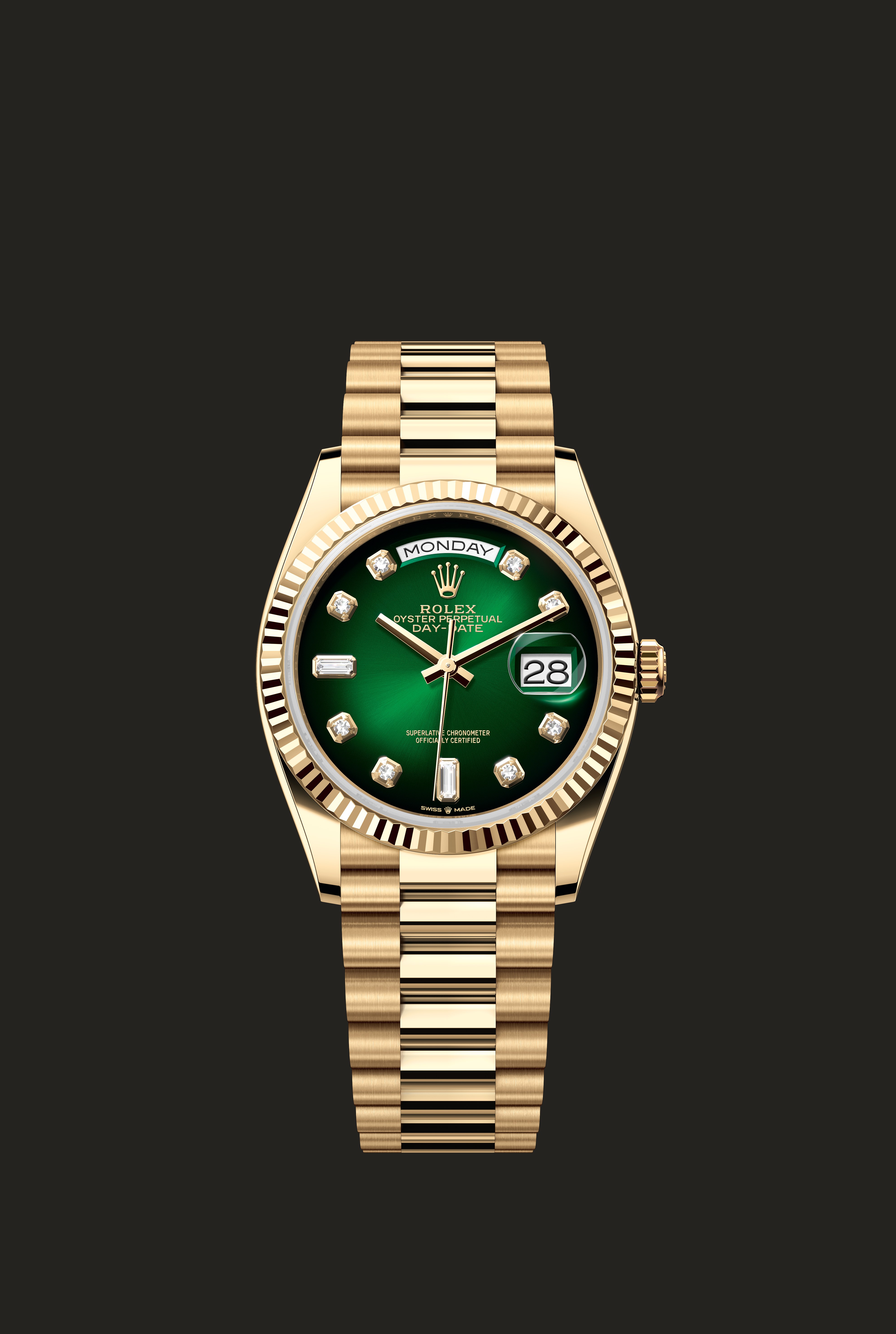 Rolex Day-Date 36: immagine editoriale della referenza 128238 (Rolex Day-Date 36 128238).