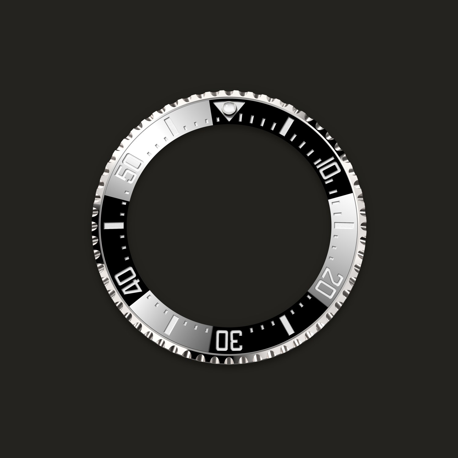 Rolex 126067, configurazione m126067-0002: dettaglio della lunetta.