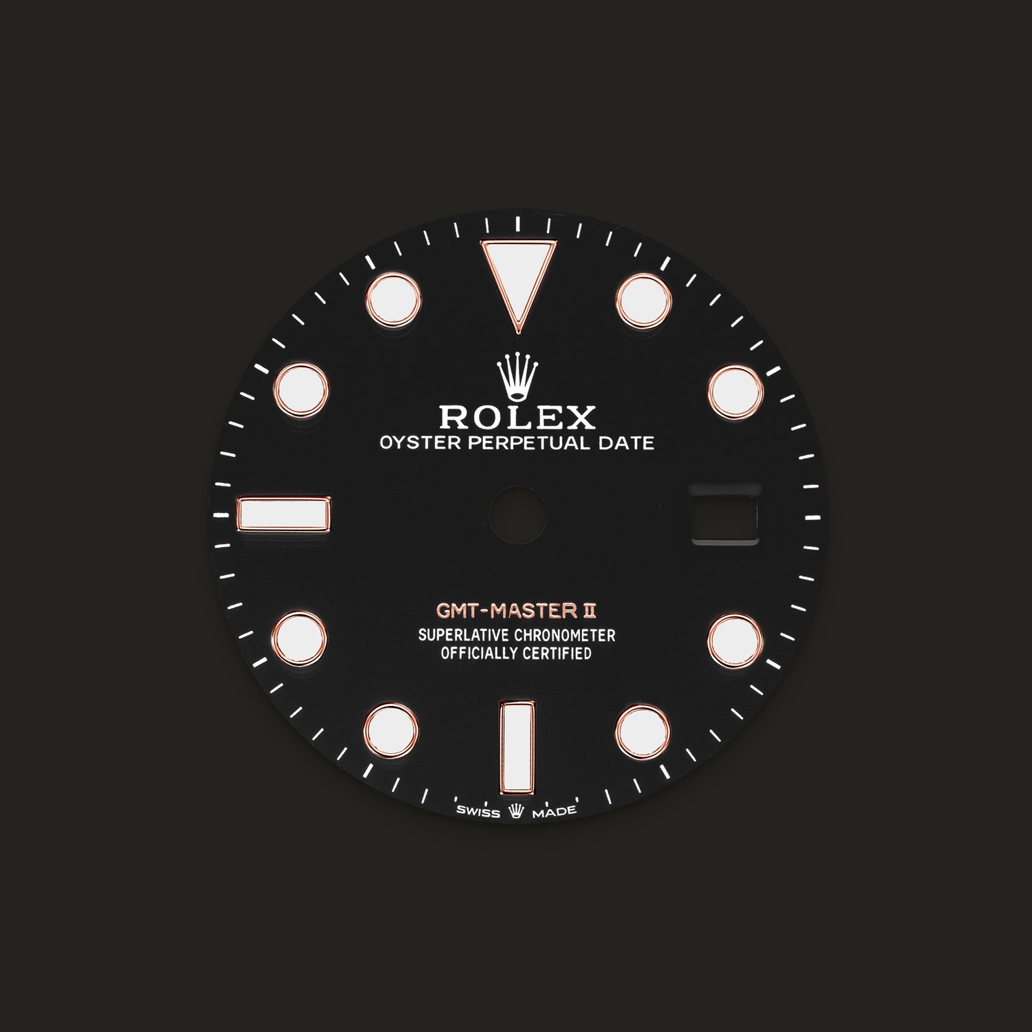 Quadrante nero del Rolex GMT-Master II 126715CHNR