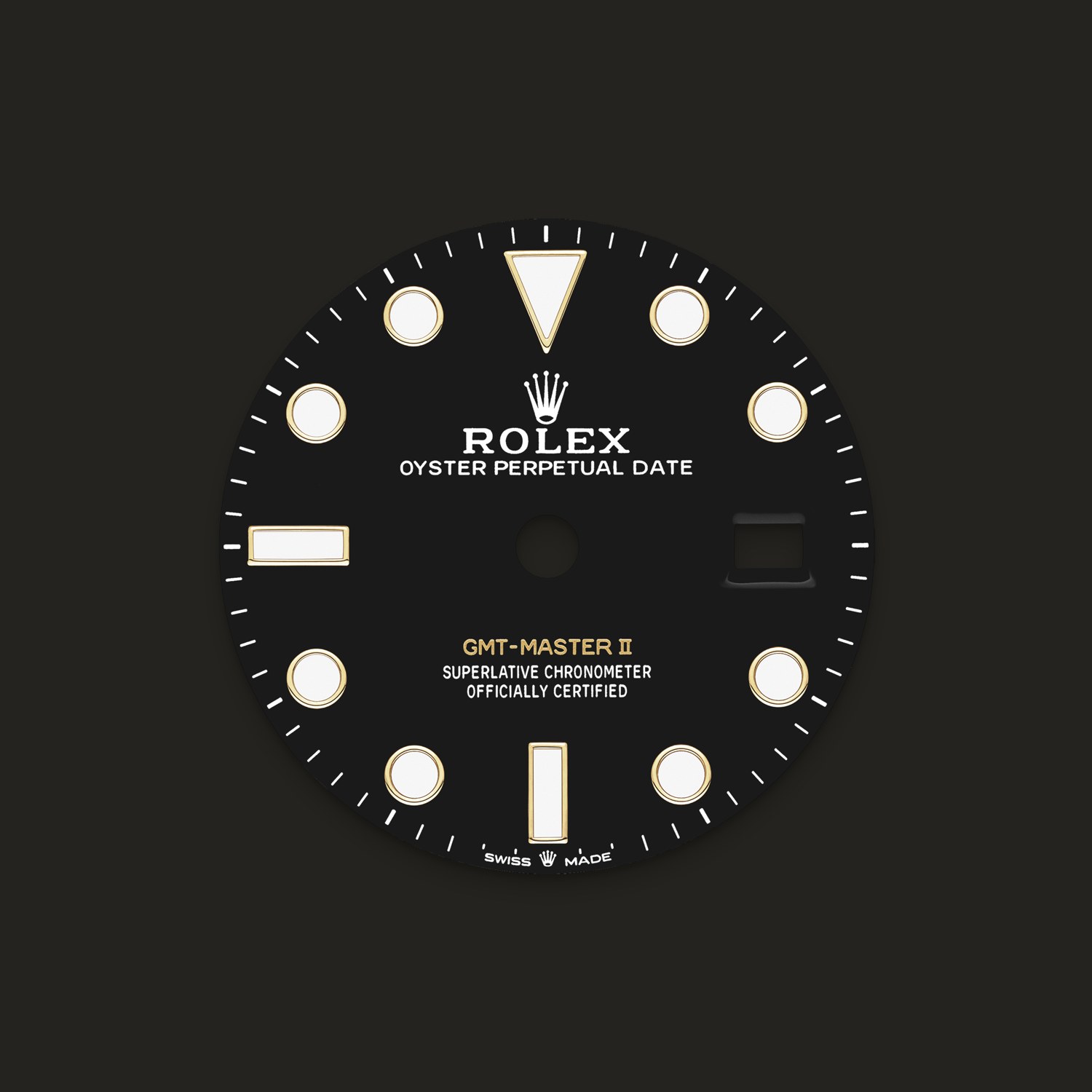 Quadrante nero del Rolex GMT-Master II 126718GRNR