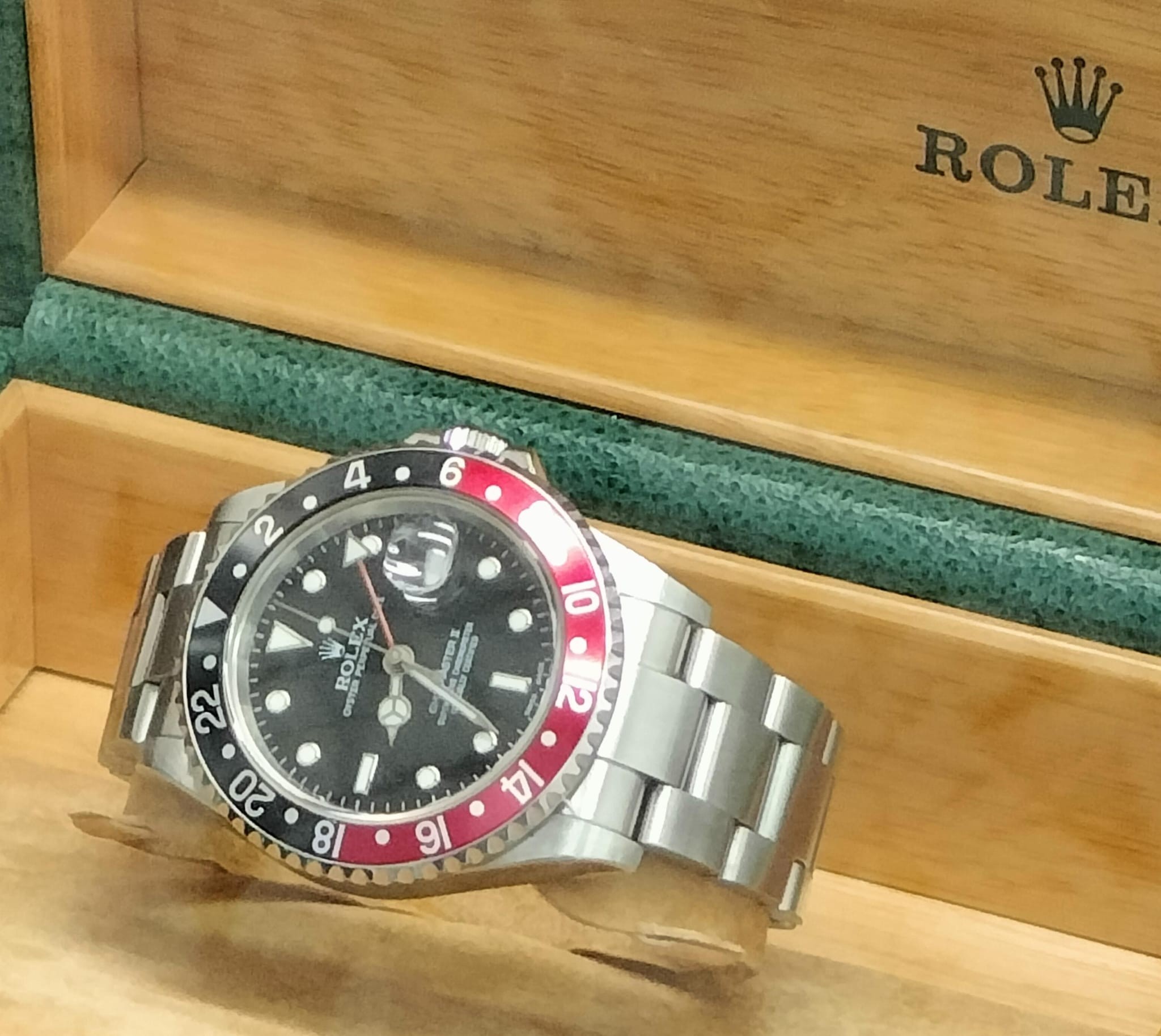 Rolex GMT-Master II 16710 con lunetta rossa e nera