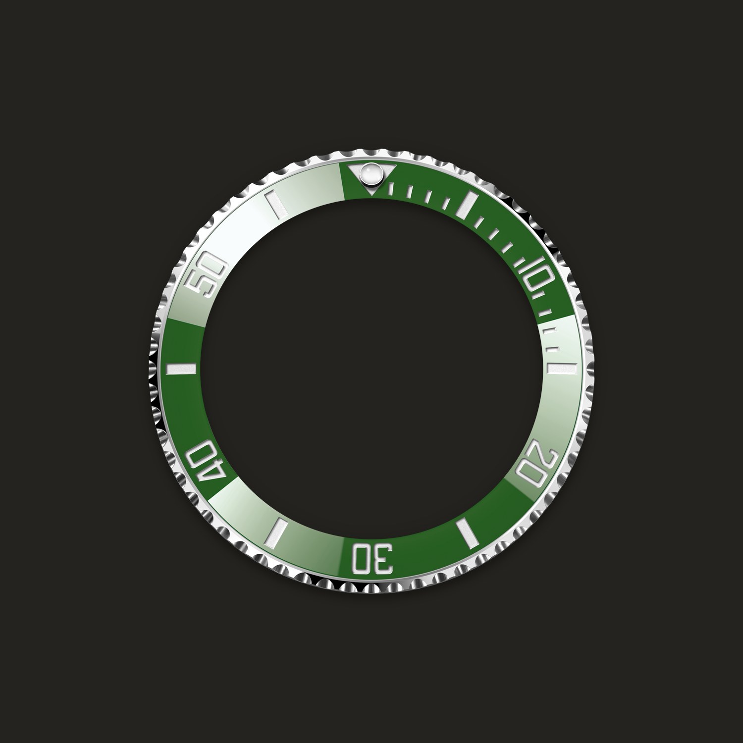 Rolex 126610LV, configurazione m126610lv-0002: dettaglio della lunetta.