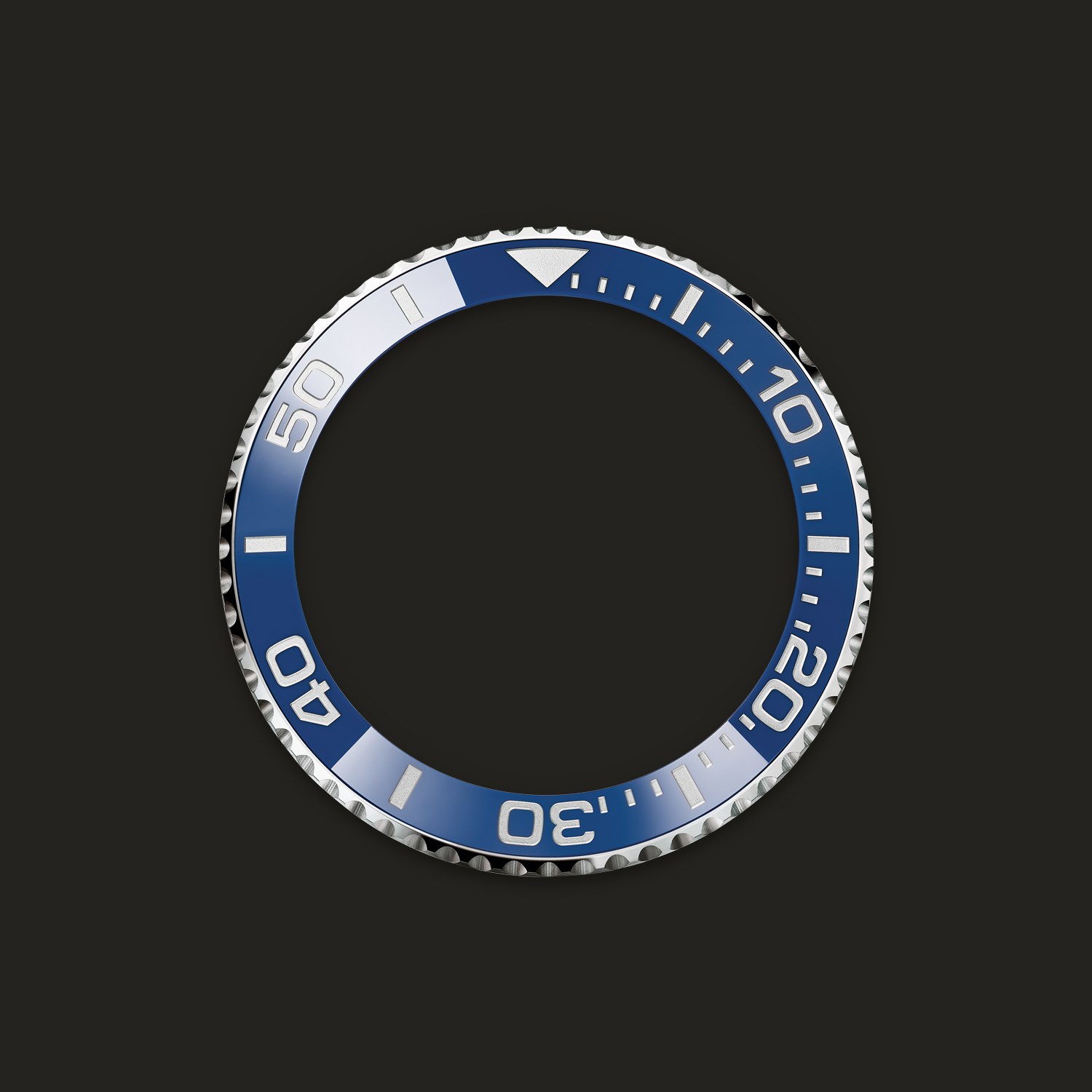 Rolex 126680, configurazione m126680-0001: dettaglio della lunetta.