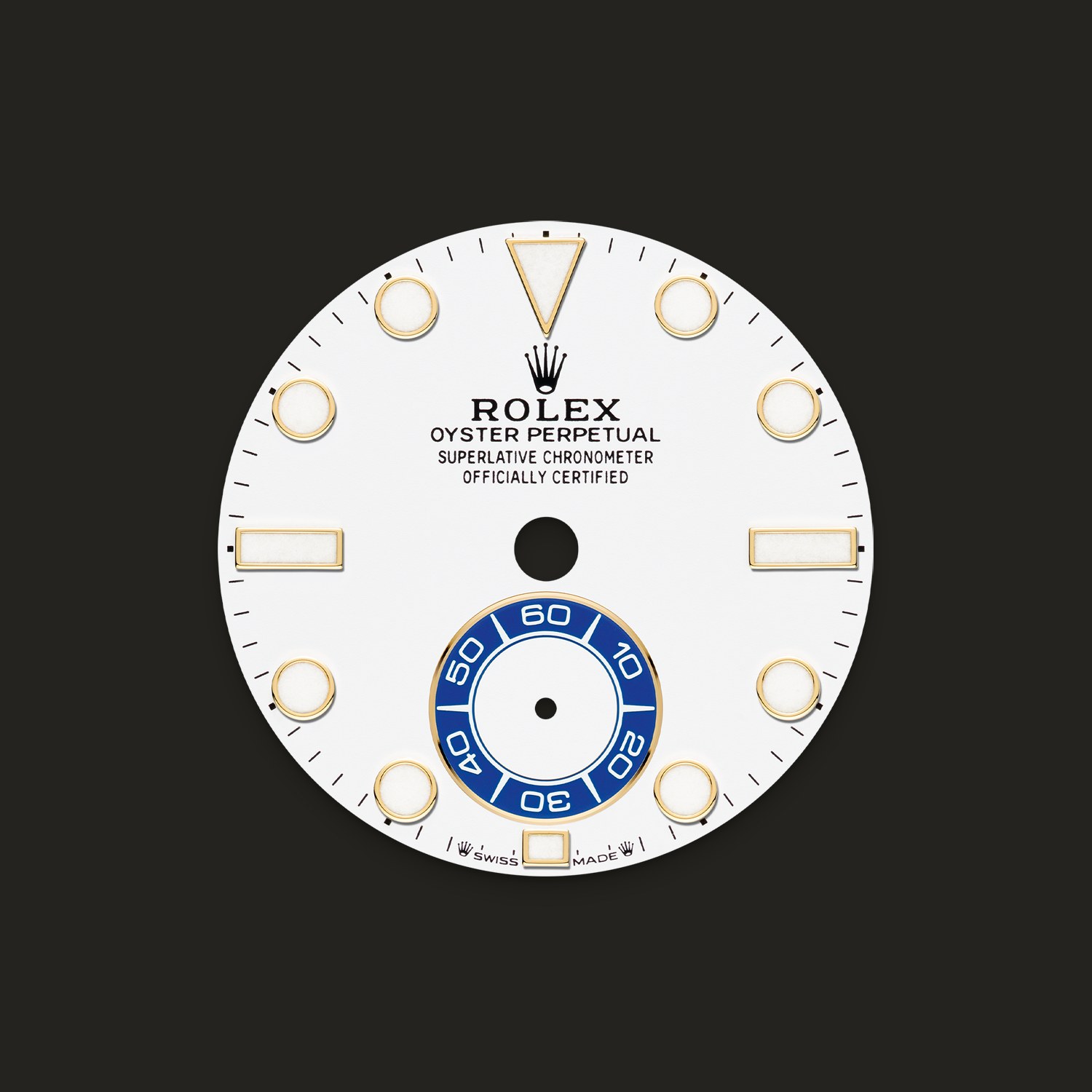 Rolex 126688, configurazione m126688-0001: dettaglio del quadrante.