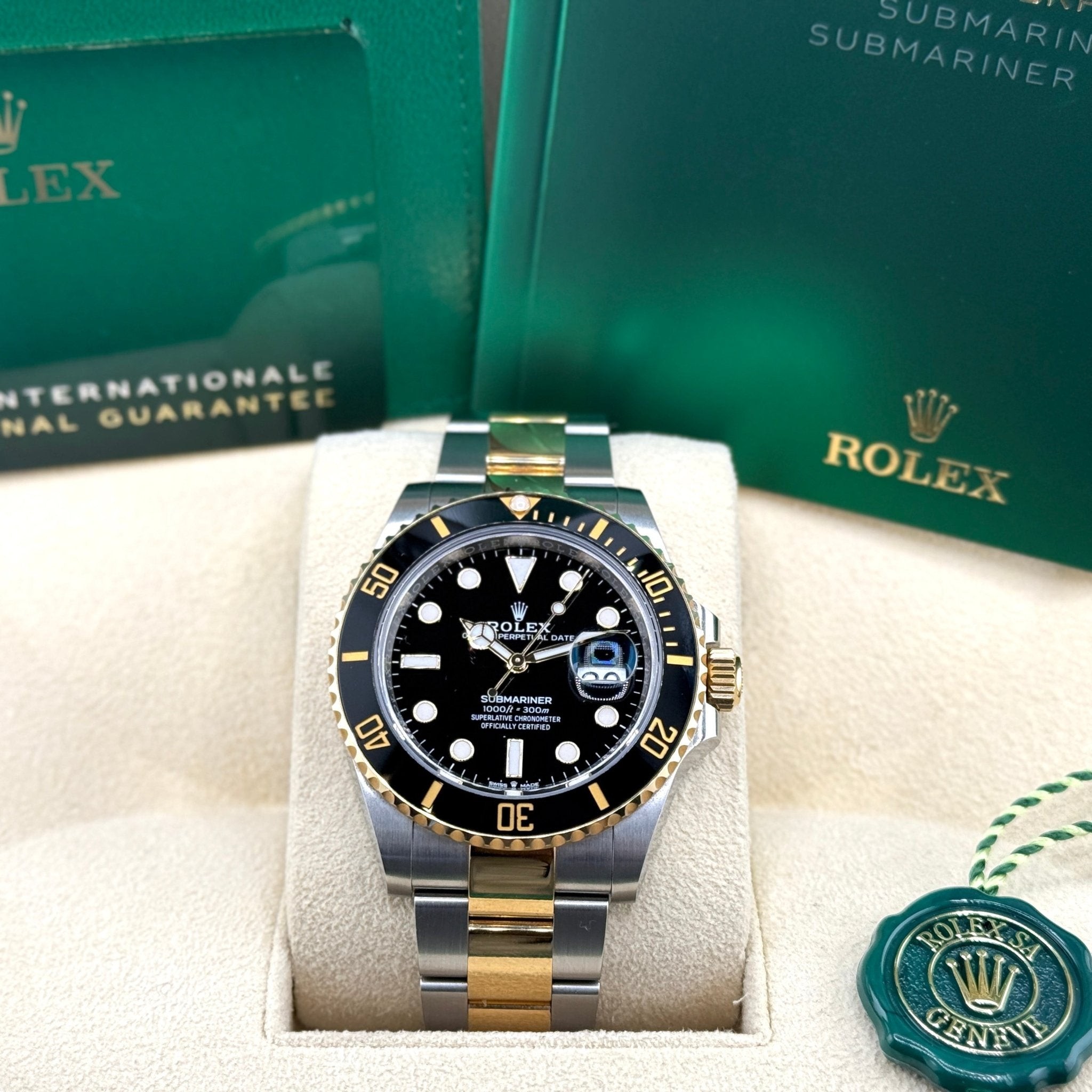 Rolex Submariner Date 126613LN, quadrante