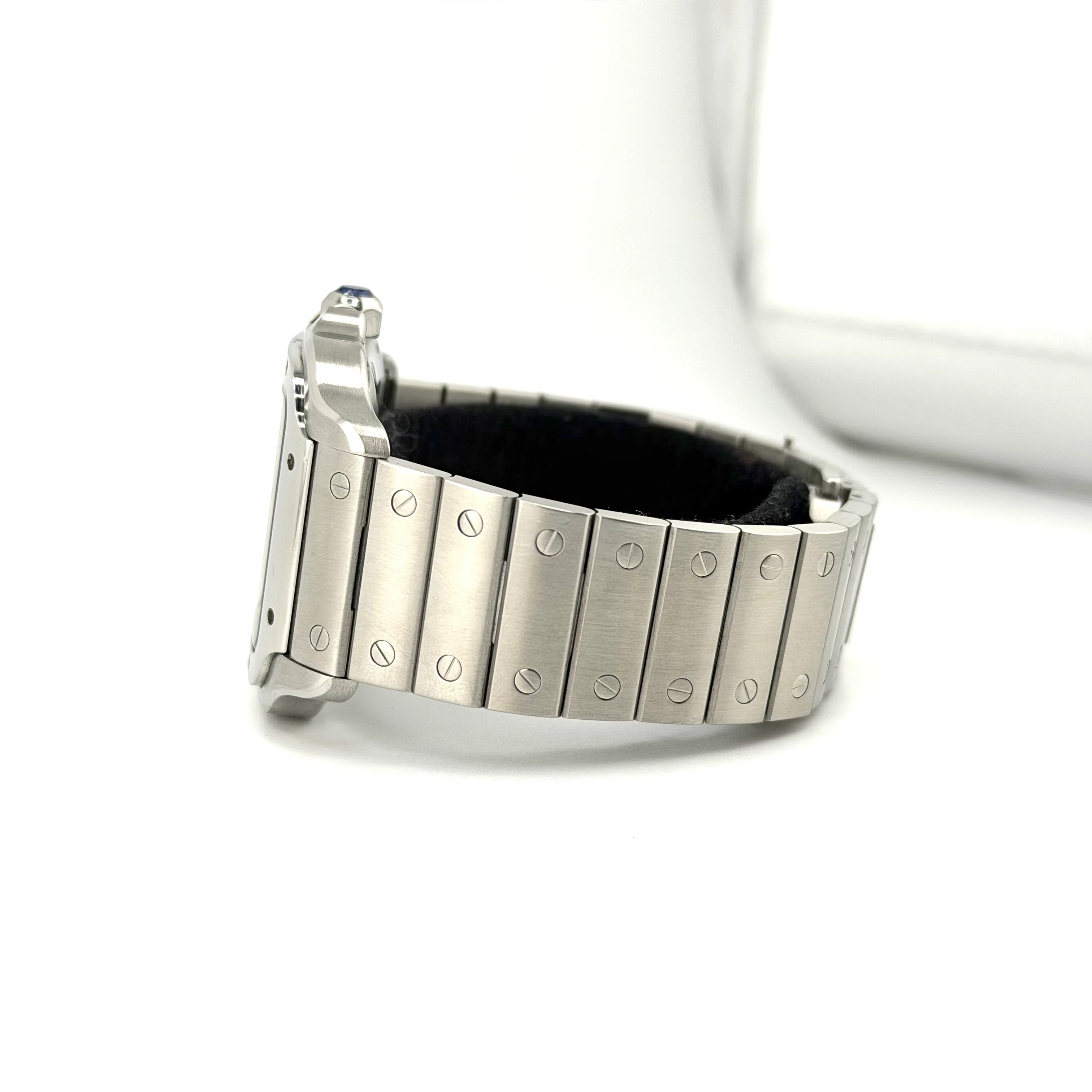 Cartier Santos WSSA0018, bracciale laterale