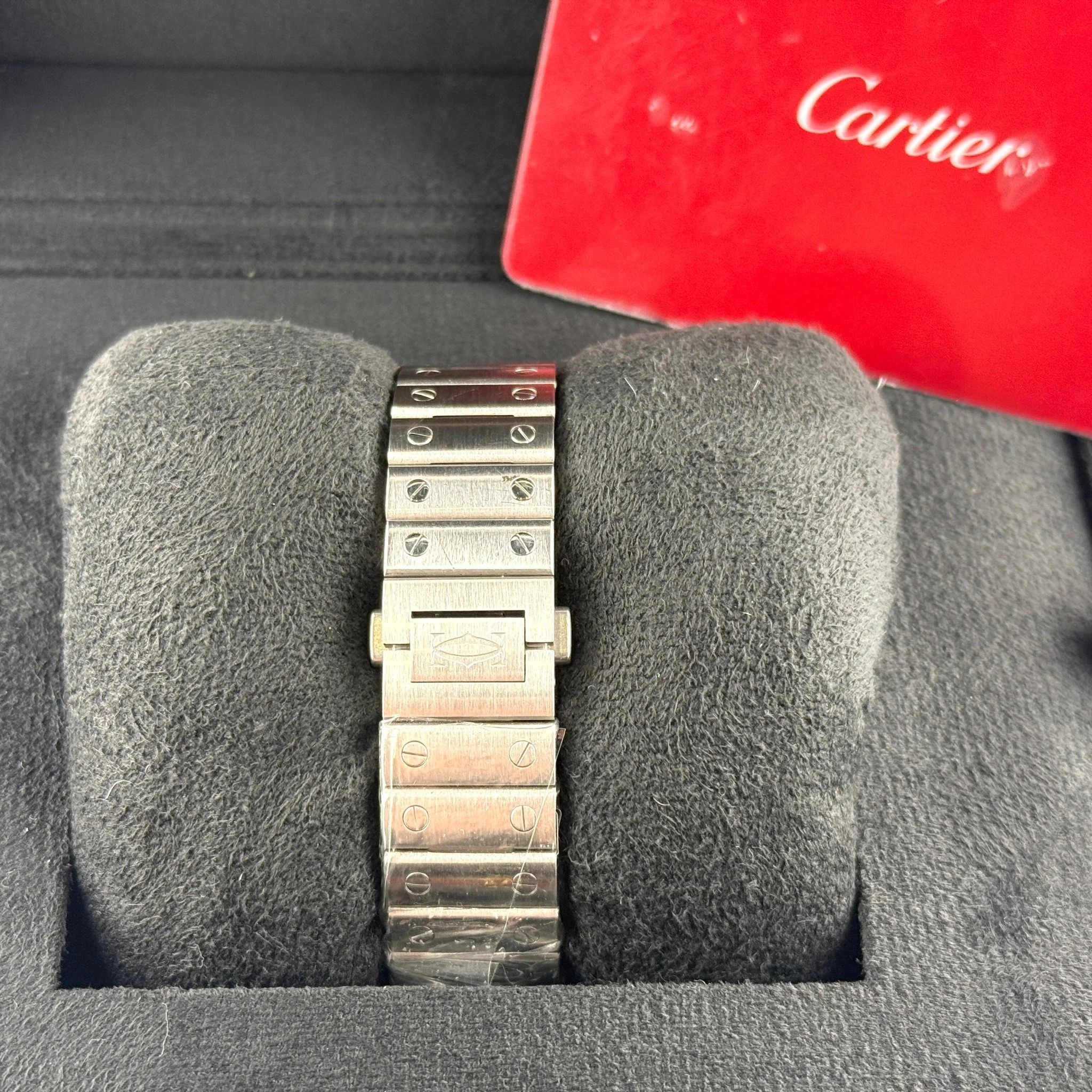 Cartier Santos M referenza WSSA0029, dettaglio 4