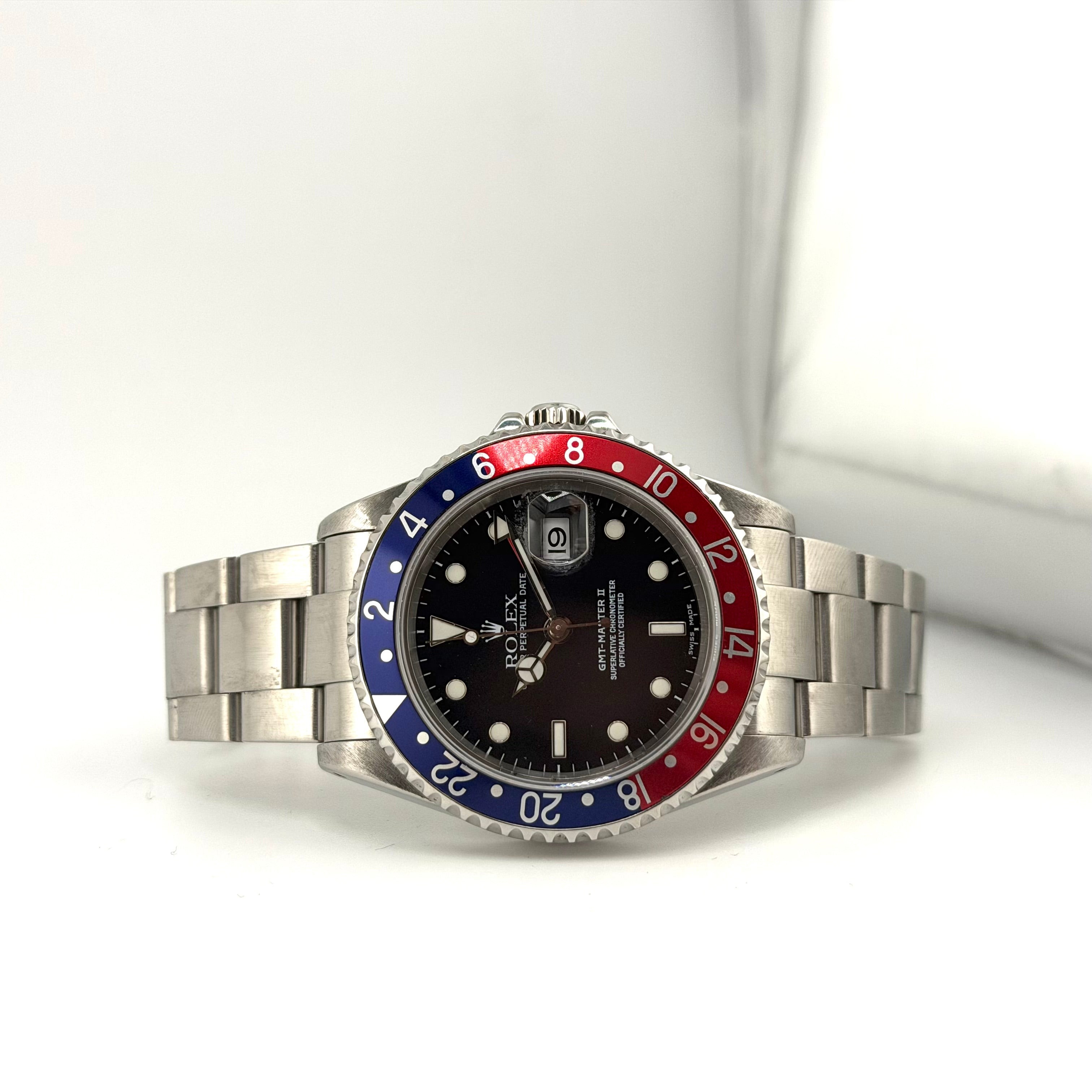 Rolex GMT Master “Pepsi” referenza 16710, vista principale