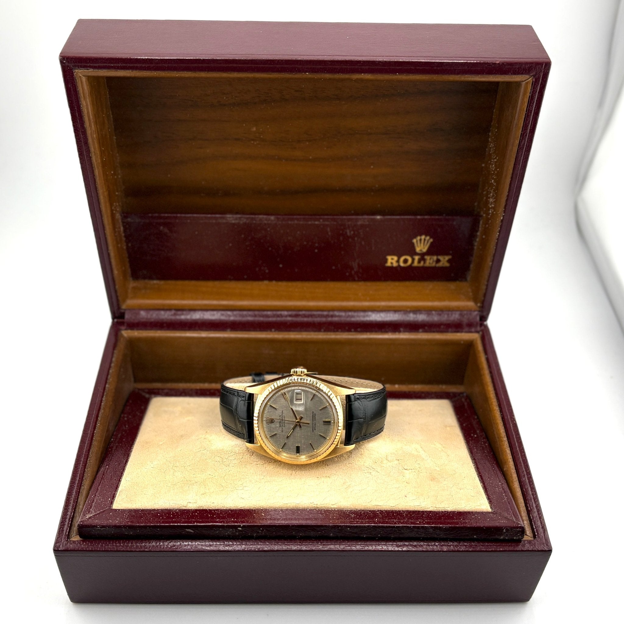 Rolex Datejust 1601 referenza 1601, orologio nella scatola di presentazione Rolex