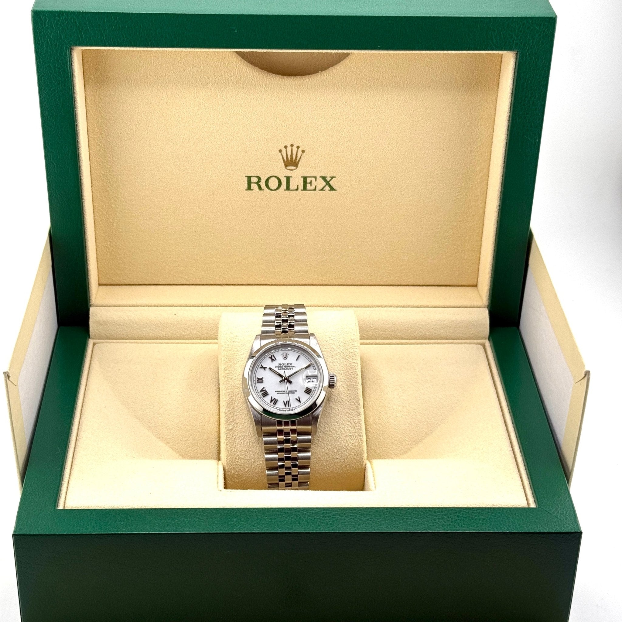 Rolex Datejust 68240 referenza 68240, orologio con scatola di presentazione dell'esemplare documentato