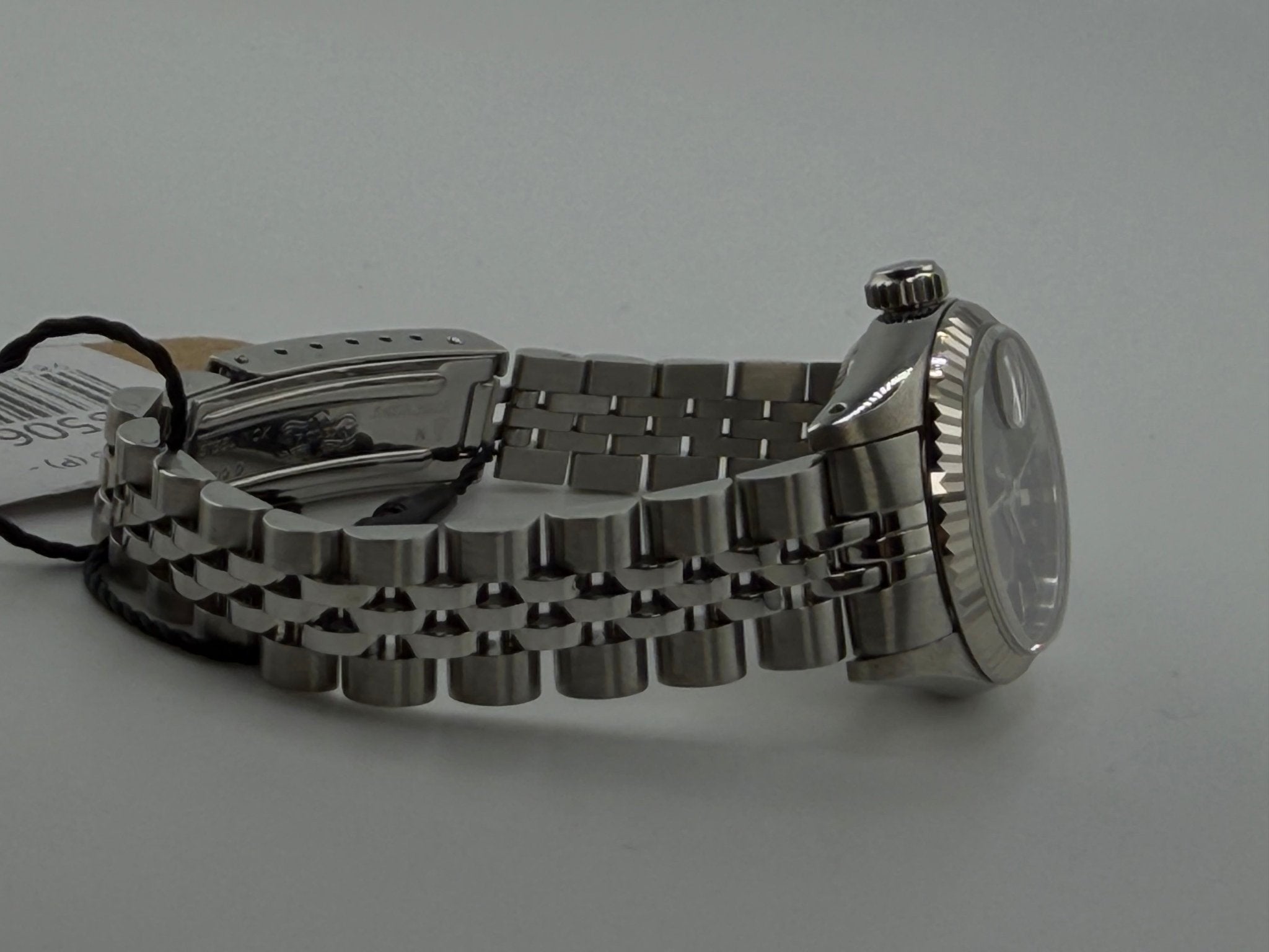 Rolex Datejust 69174 referenza 69174, profilo laterale con chiusura e maglie del bracciale Jubilee